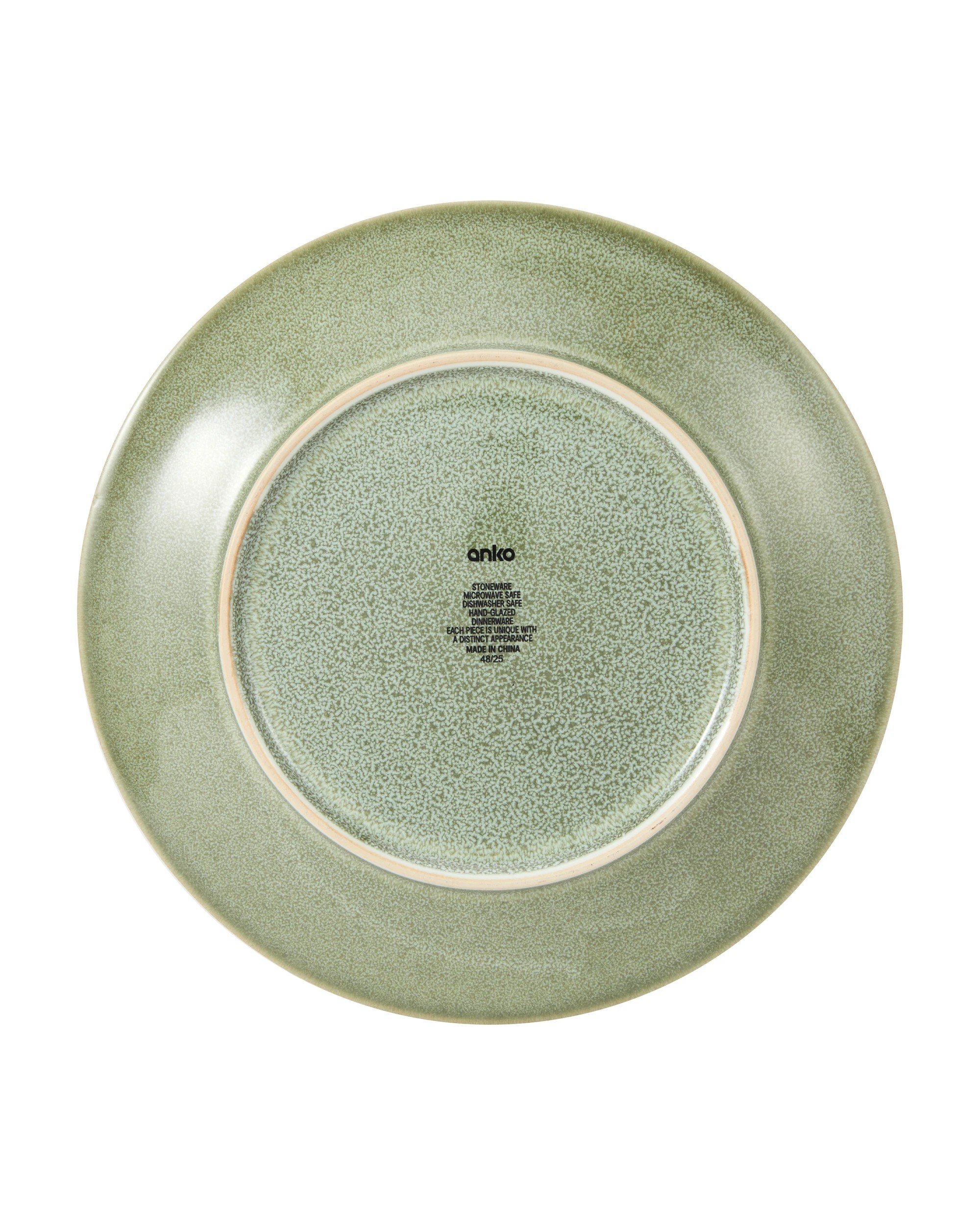 4 Green Lotus Dinner Plate, 4 of 4