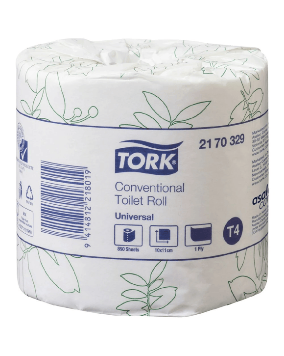 Tork Universal T4 System 850 Sheet Toilet Paper Roll