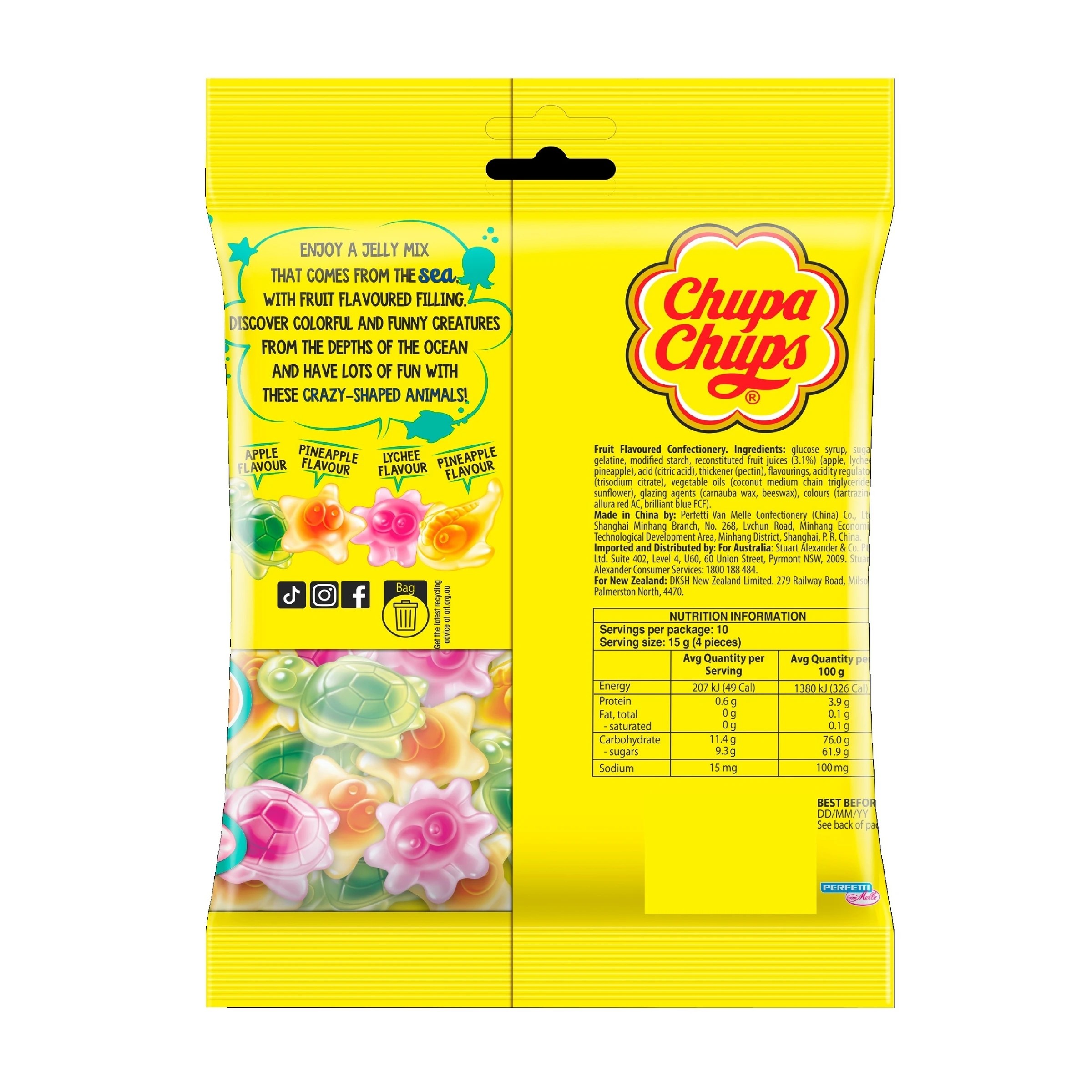 2 Chupa Chups Ocean Fun Mix 150g, 2 of 2
