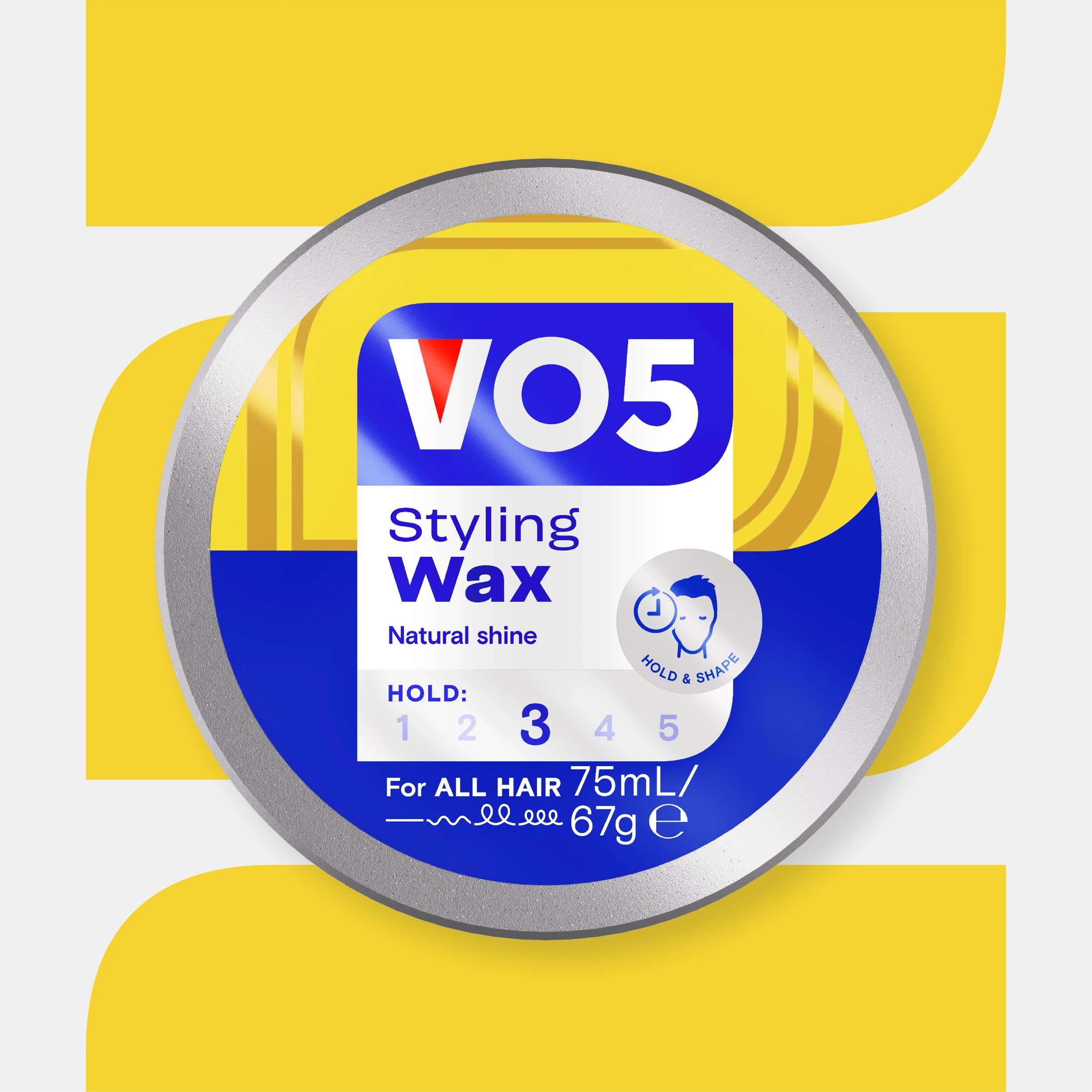 3 Vo5 Hair Gel Style Wax Groomed 75ml, 3 of 8