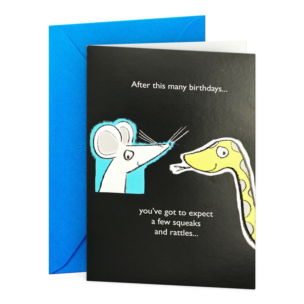 1 Hallmark Birthday Card - Squeaks and Rattles, 1 of 3