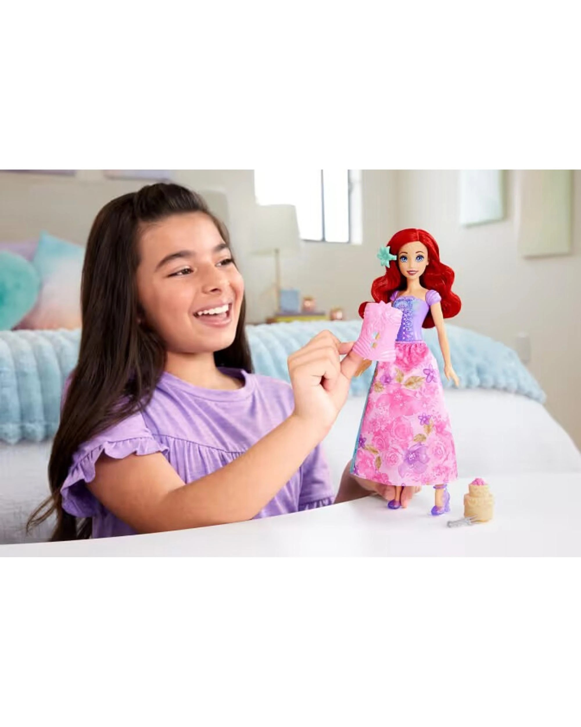 5 Disney Princess Spin and Reveal Ariel Fashion Doll, 5 of 6