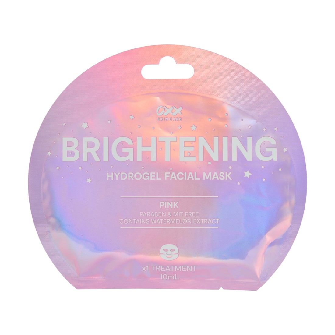 1 OXX Skincare Brightening Hydrogel Facial Mask 10ml - Watermelon Extract, 1 of 2
