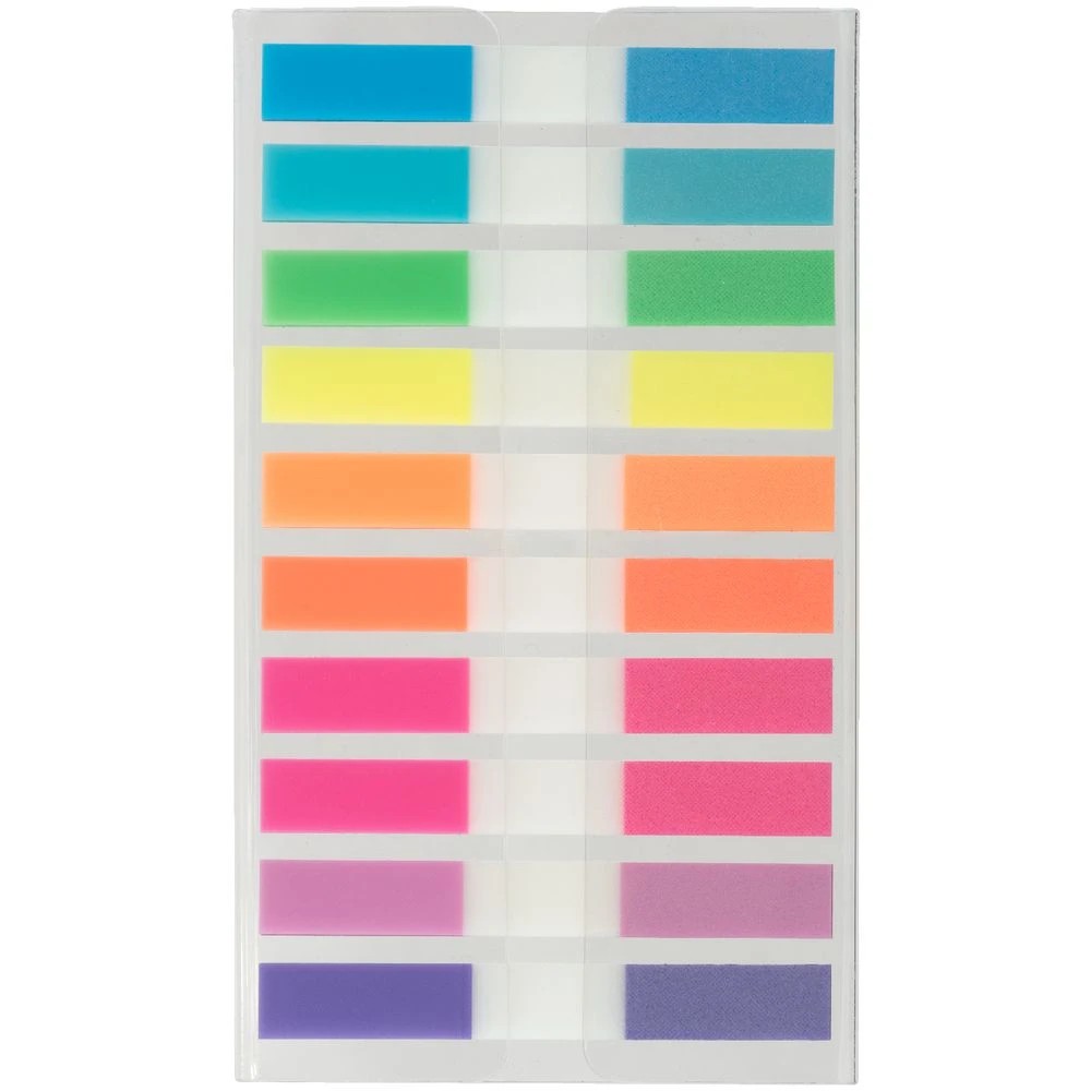 6 J.Burrows Translucent Flags 6 x 44mm Assorted 10 Pack, 6 of 6