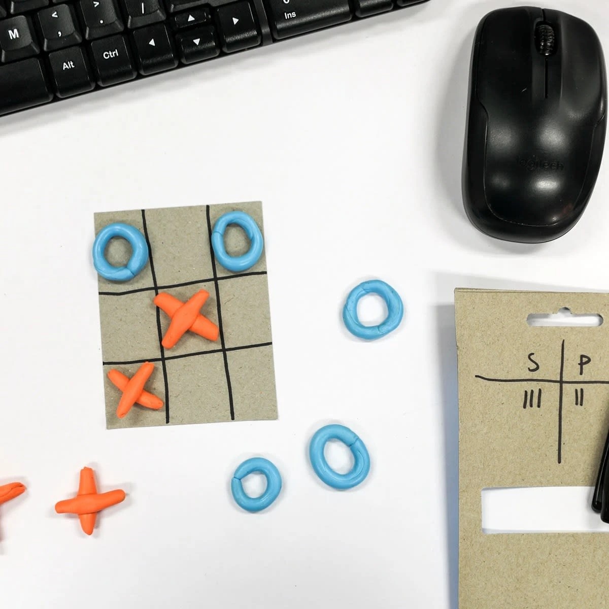 3 Bostik Blu Tack Colour The Original Re-usable Adhesive, 3 of 3