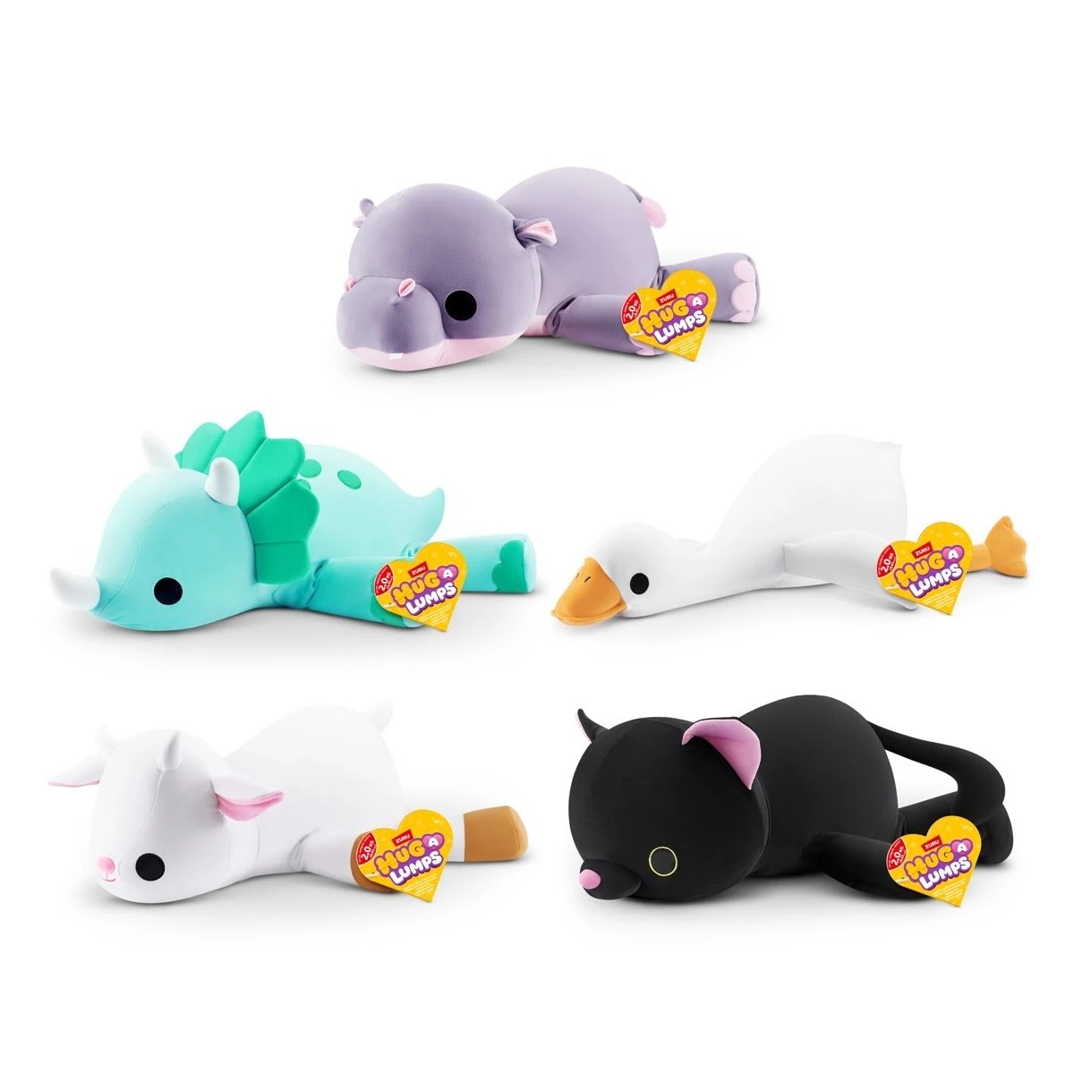 1 Zuru Hug-A-Lumps Plush Toy - Large, Assorted, 1 of 6