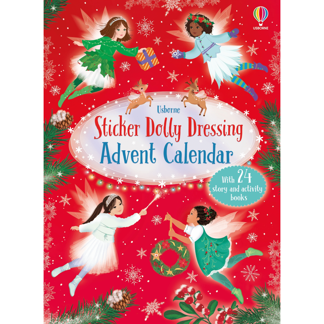 1 Usborne Sticker Dolly Dressing Advent Calendar - Book, 1 of 1