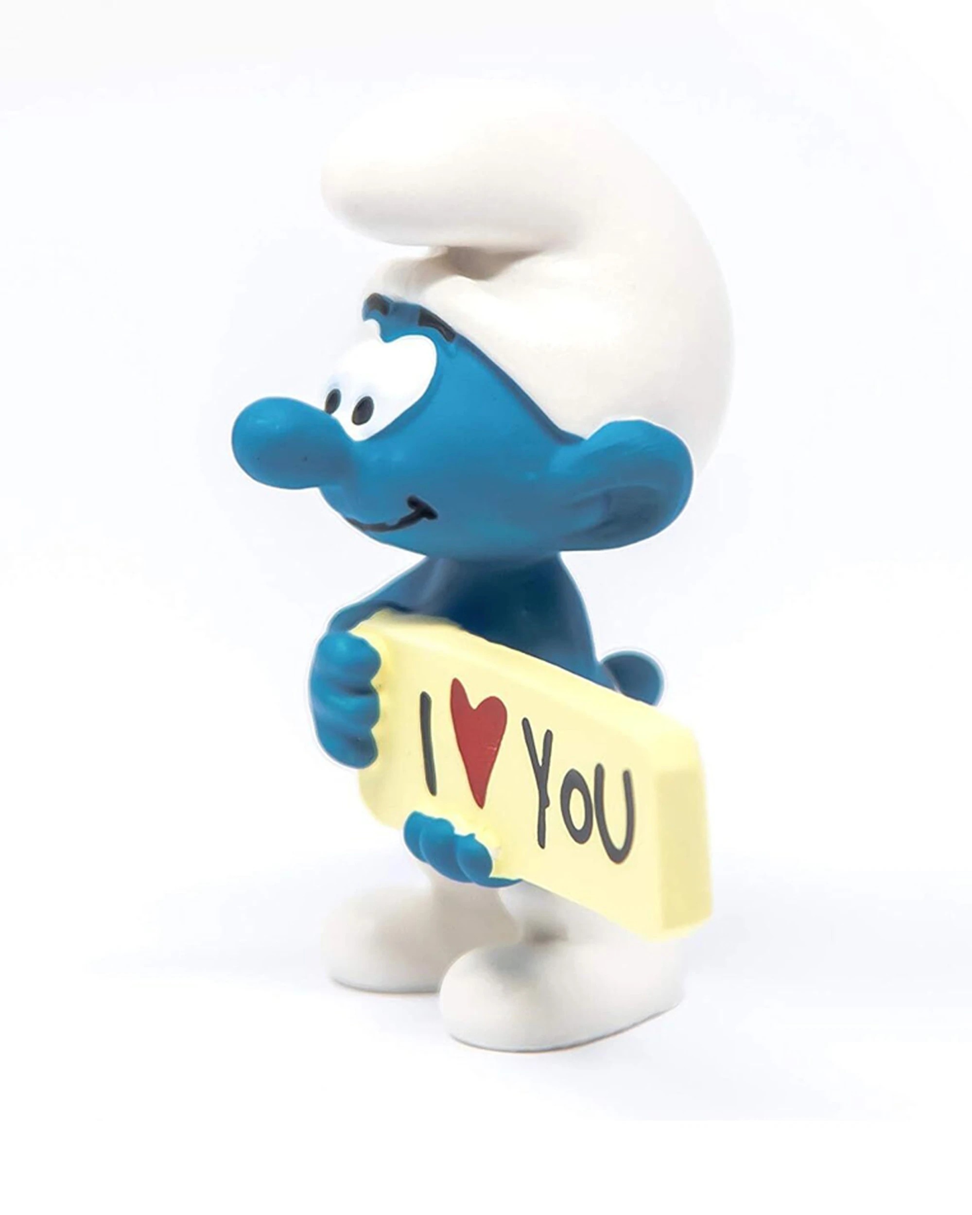2 Schleich Smurf With Sign Action Figure 2.2 Inch Kids Toy 3-8Y Gift Toy - Blue, 2 of 3
