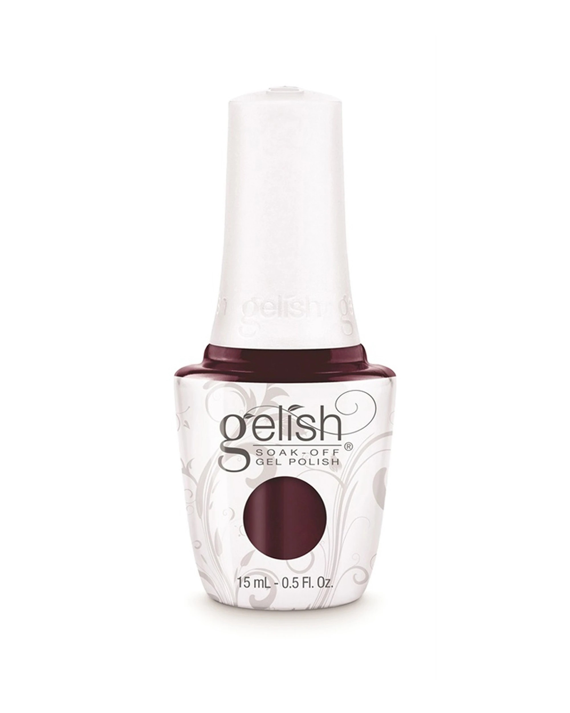 1 Gelish Mini UV LED Soak Off Gel Nail Polish 15ml Alert - Red, 1 of 2