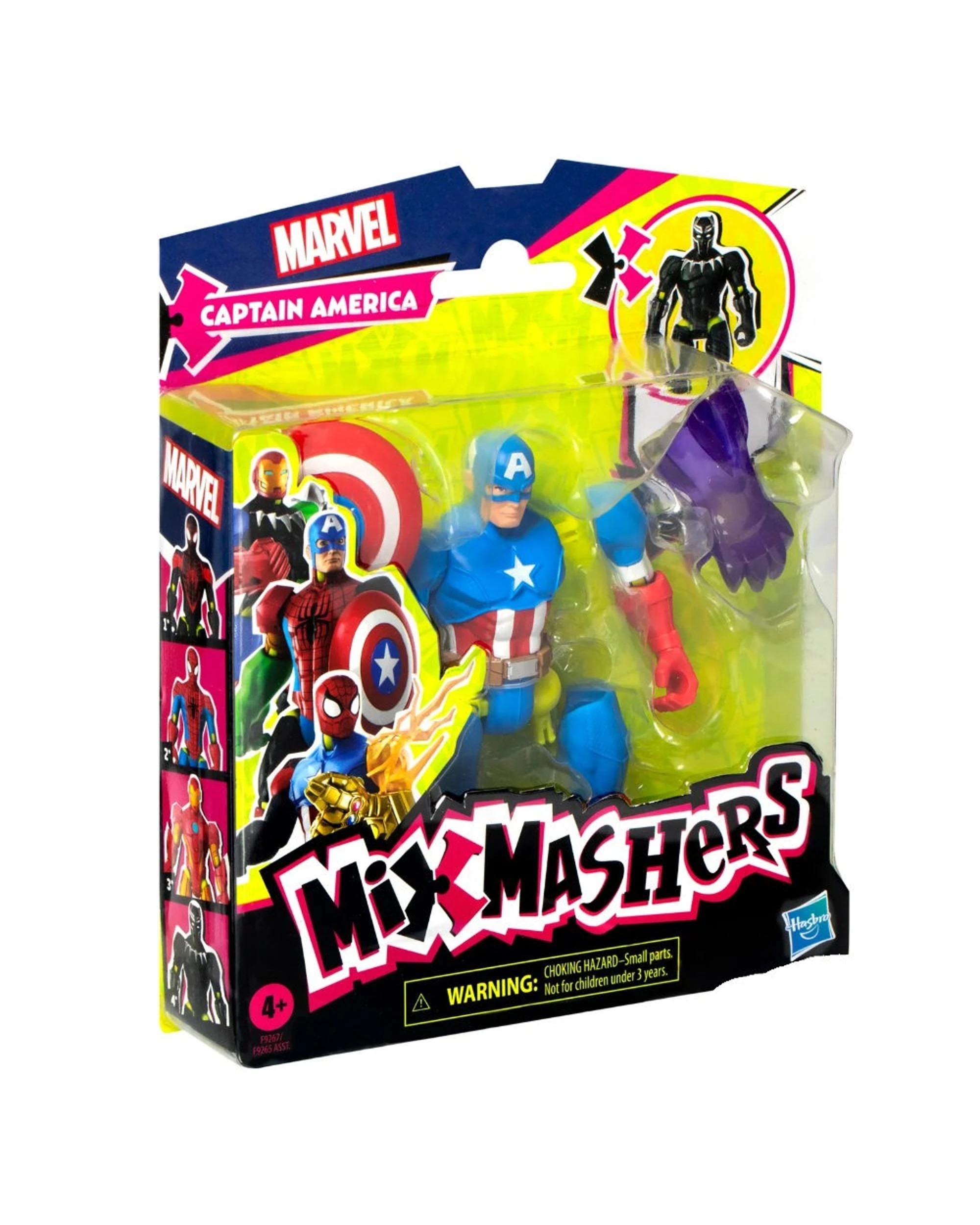 1 MixMashers Marvel Avengers Captain America Action Figure, 1 of 8