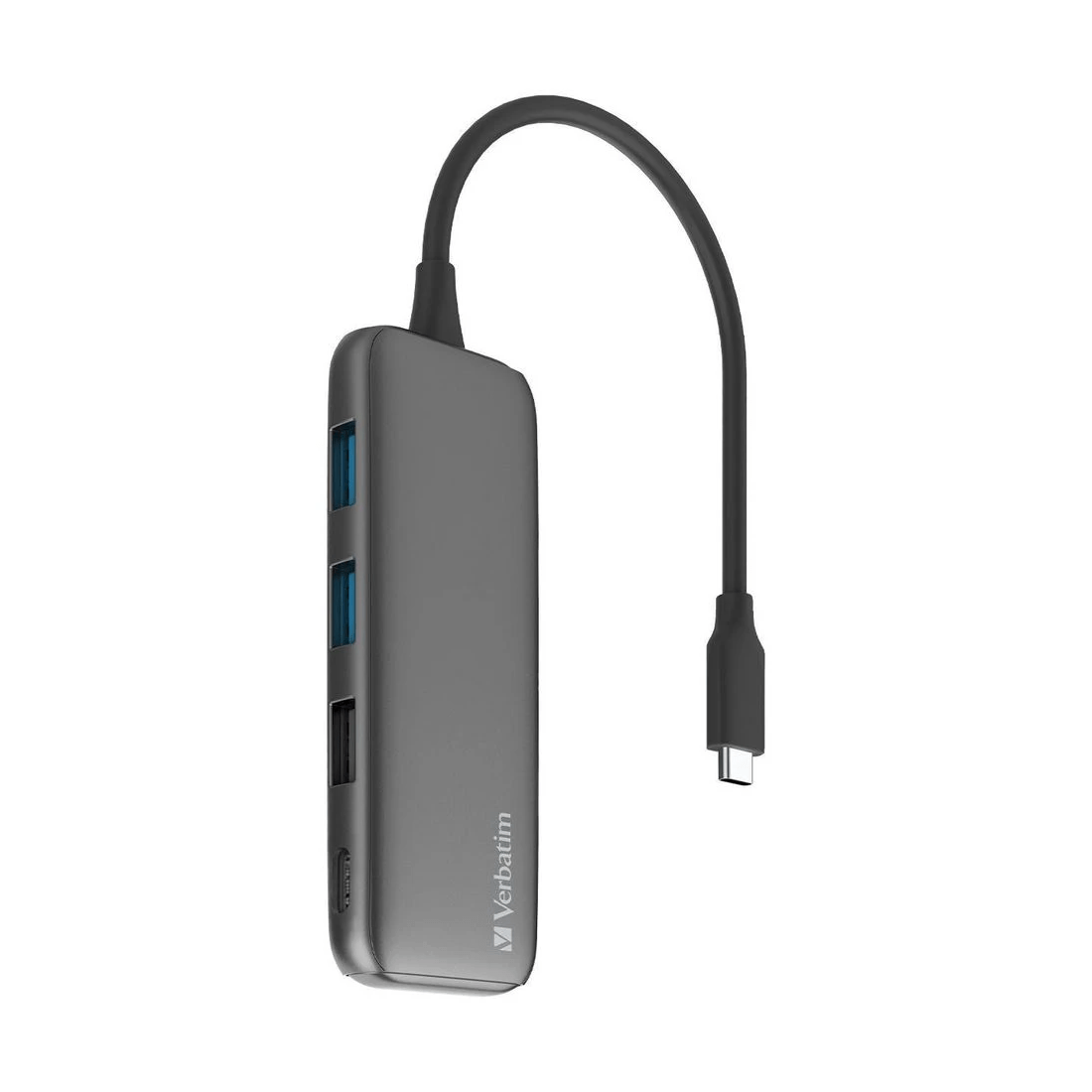 4 Verbatim USB-C to 4-Port USB-A Hub, 4 of 6