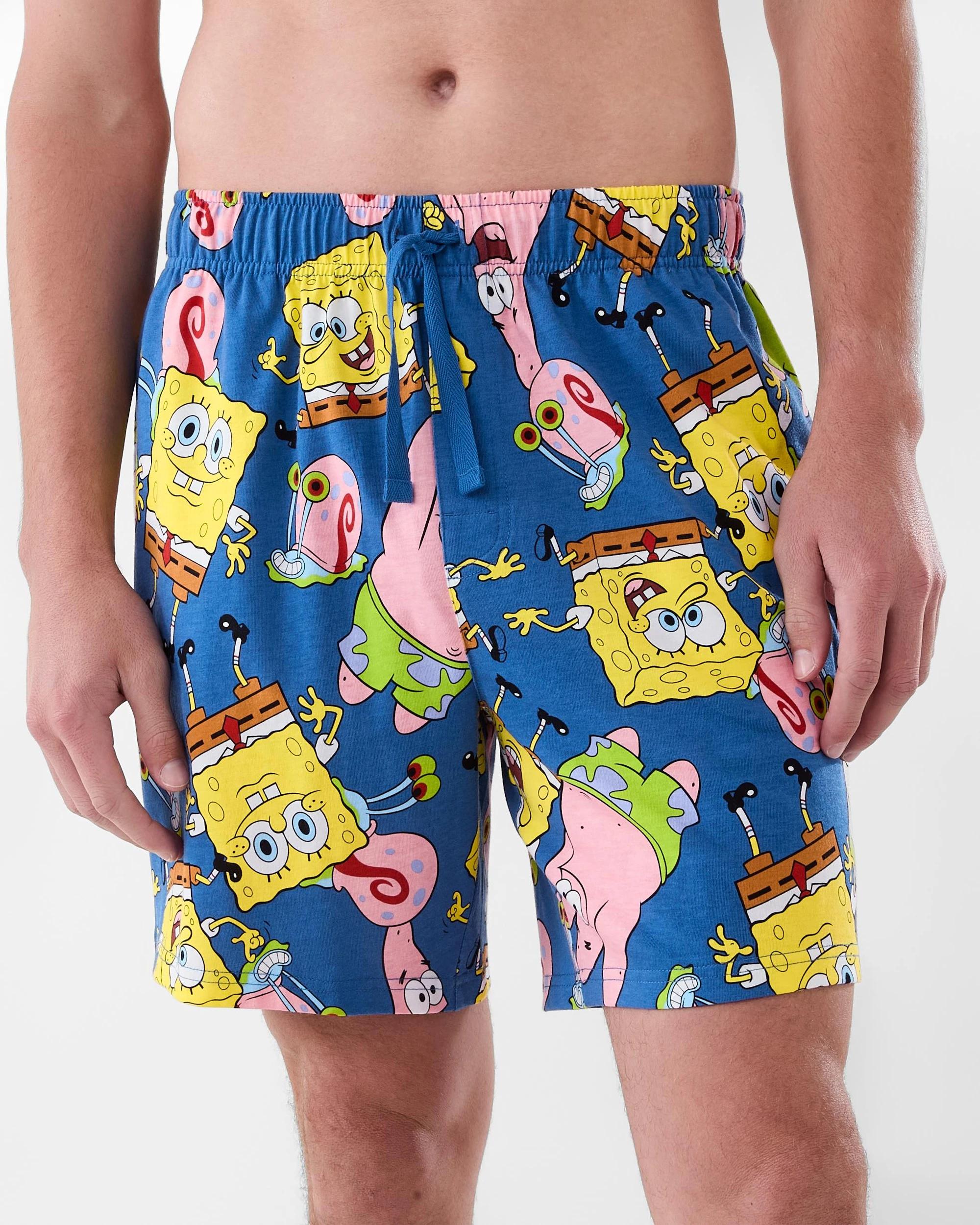 1 SpongeBob SquarePants License Sleep Shorts Spongebob, 1 of 7