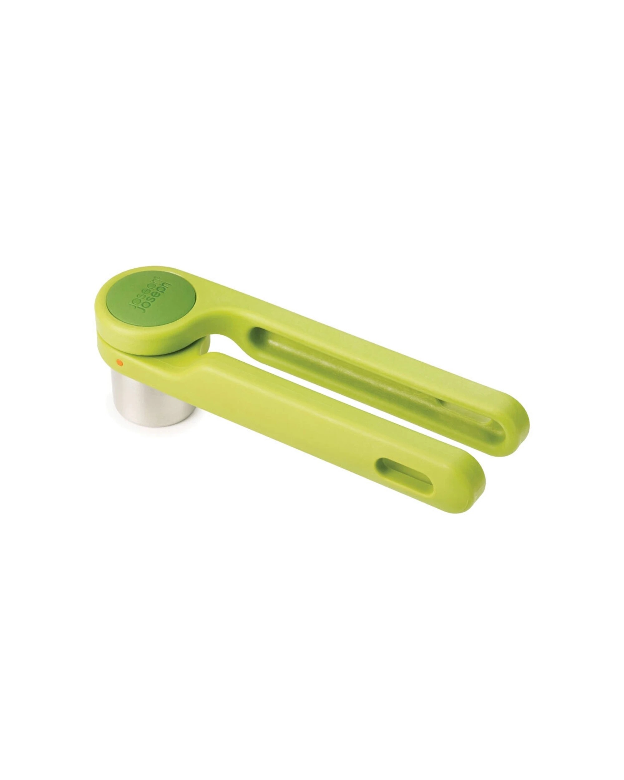 1 Joseph Joseph Helix Garlic Press - Green, 1 of 5