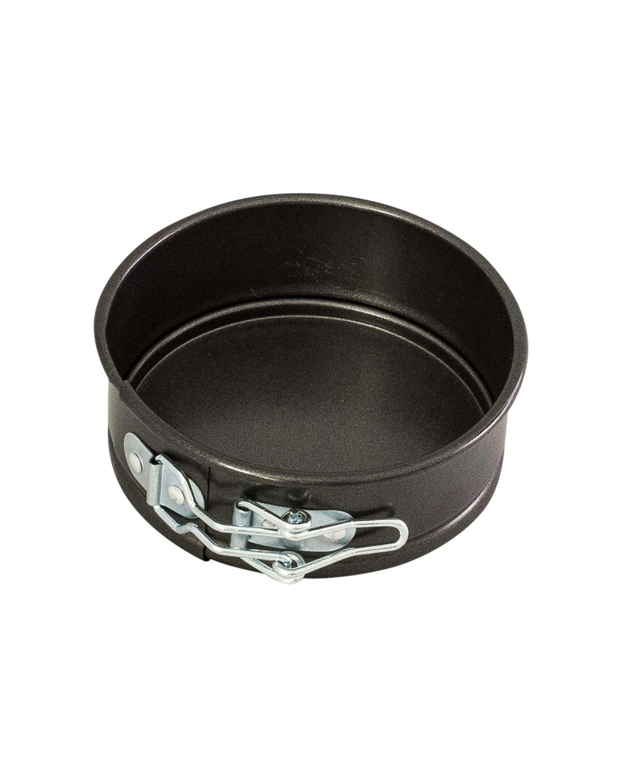 1 Bakemaster Springform Round Cake Pan 15cm Carbon Steel Non-stick Bakeware - Grey, 1 of 3