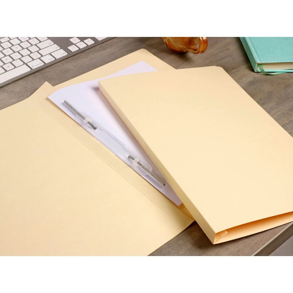 3 Avery Foolscap Spiral Spring File Buff, 3 of 3