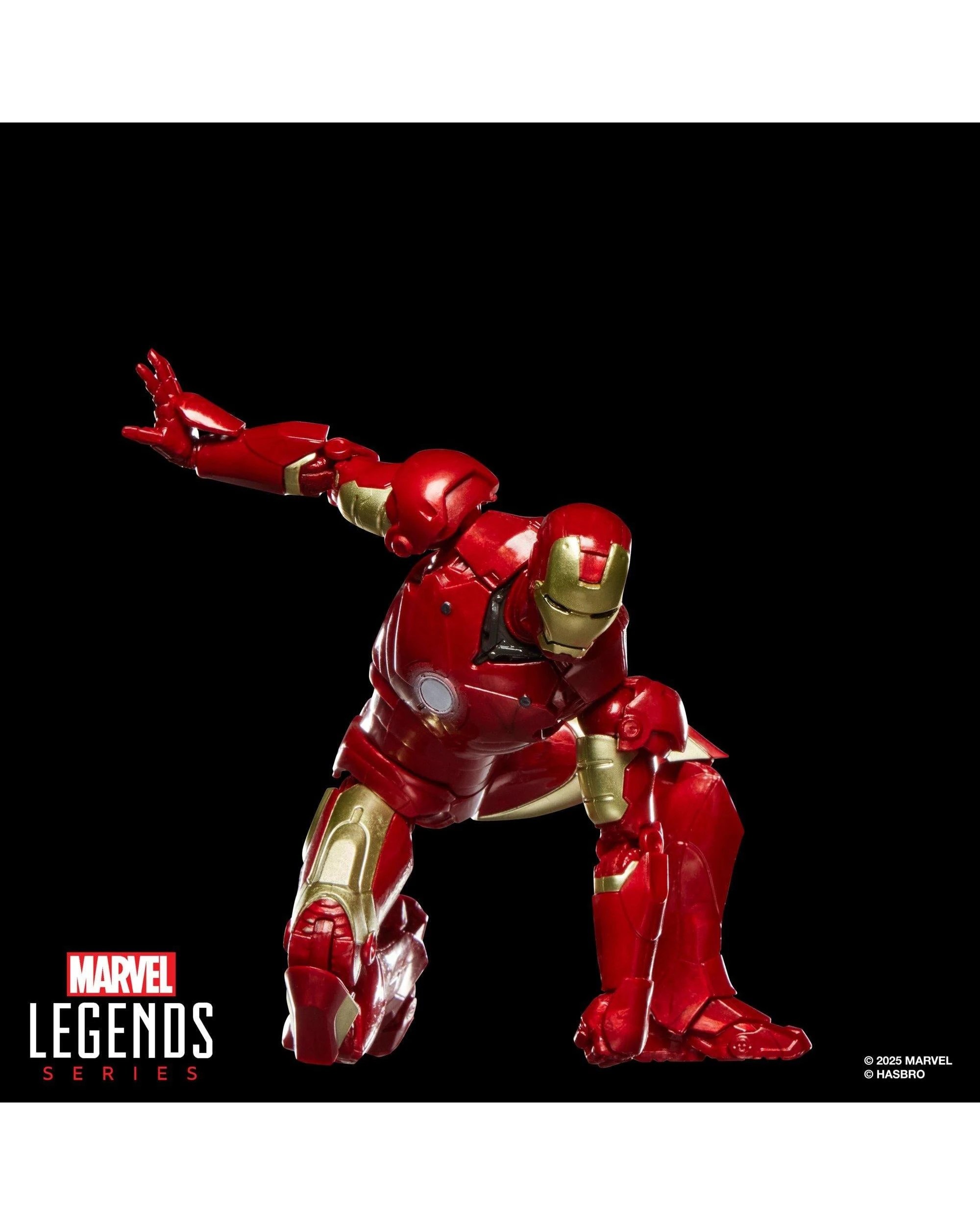 6 Marvel Legends Series Iron Man Mark III Action Figure, 6 of 10
