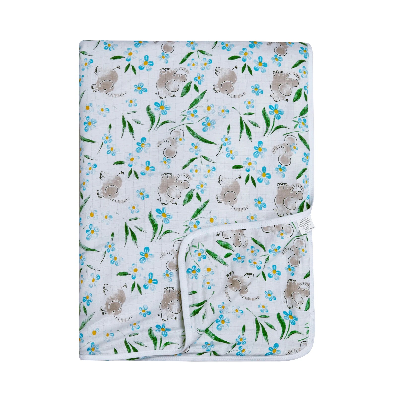 4 Big Softies Cotton Padded Muslin Blanket, 4 of 5