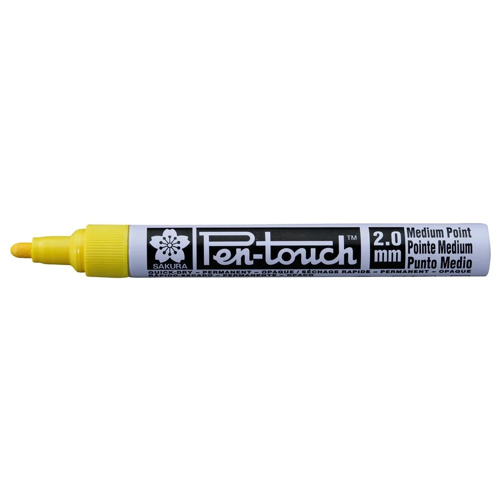 2 Sakura Pen-touch Paint Marker 2mm Yellow, 2 of 5