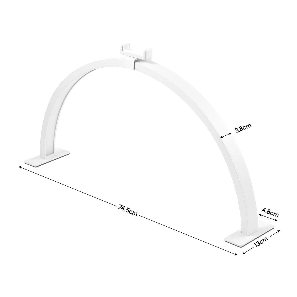 5 AUSWAY LED Half Moon Desk Lamp for Nail & Lash Extensions Adjustable, 5 of 6
