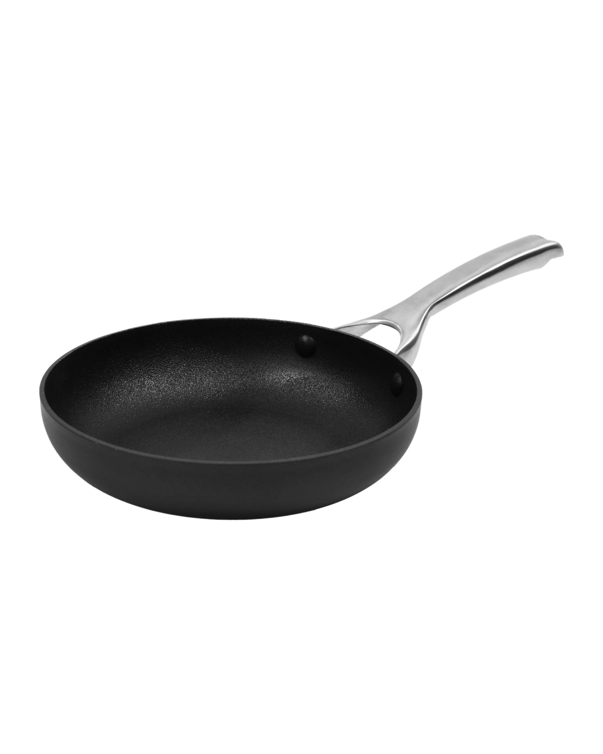 1 Gourmet Kitchen Meteore Non-Stick Frypan 20cm - Black and Silver, 1 of 8