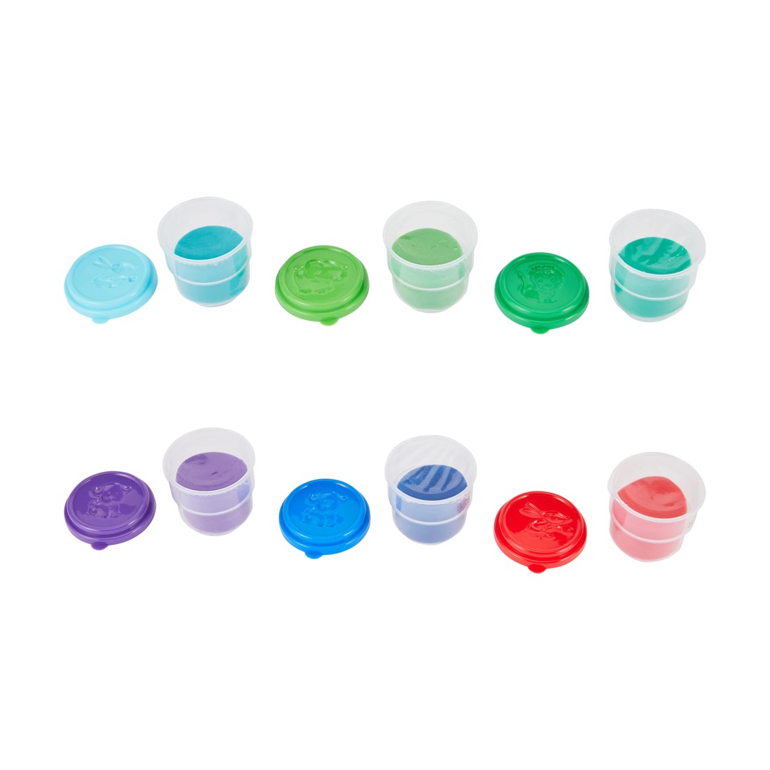 5 44 Piece Mega Dough Pots with Stencils, 5 of 6