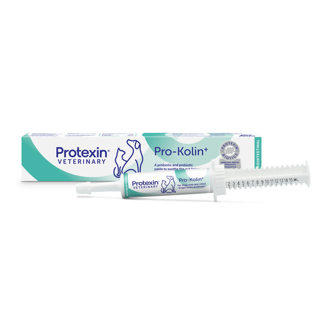 1 Protexin Veterinary Pro-kolin+ Probiotic & Prebiotic Paste - 15ml, 1 of 1
