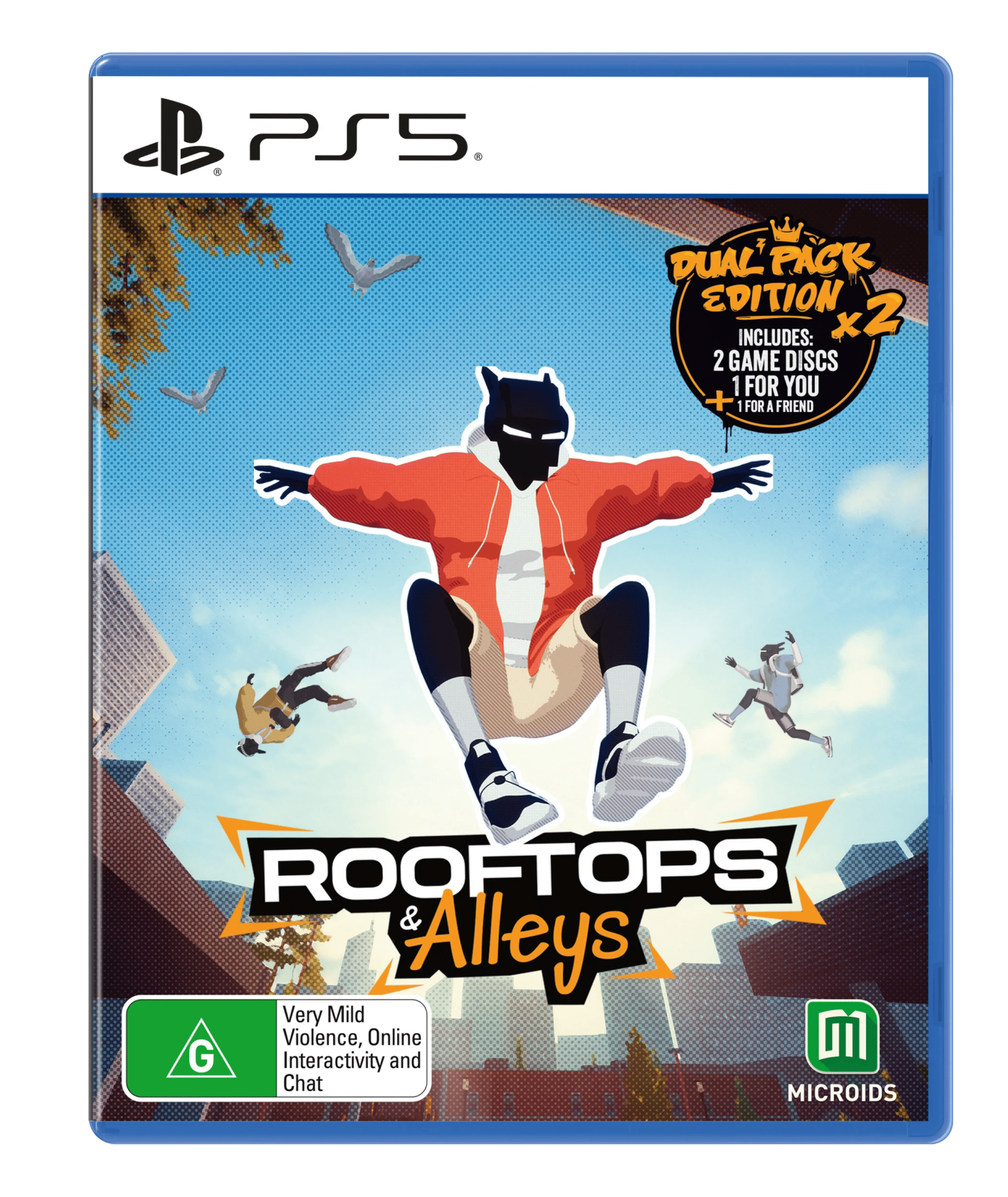 1 Rooftops & Alleys: Dual Pack Edition - PlayStation 5 - Multi, 1 of 5