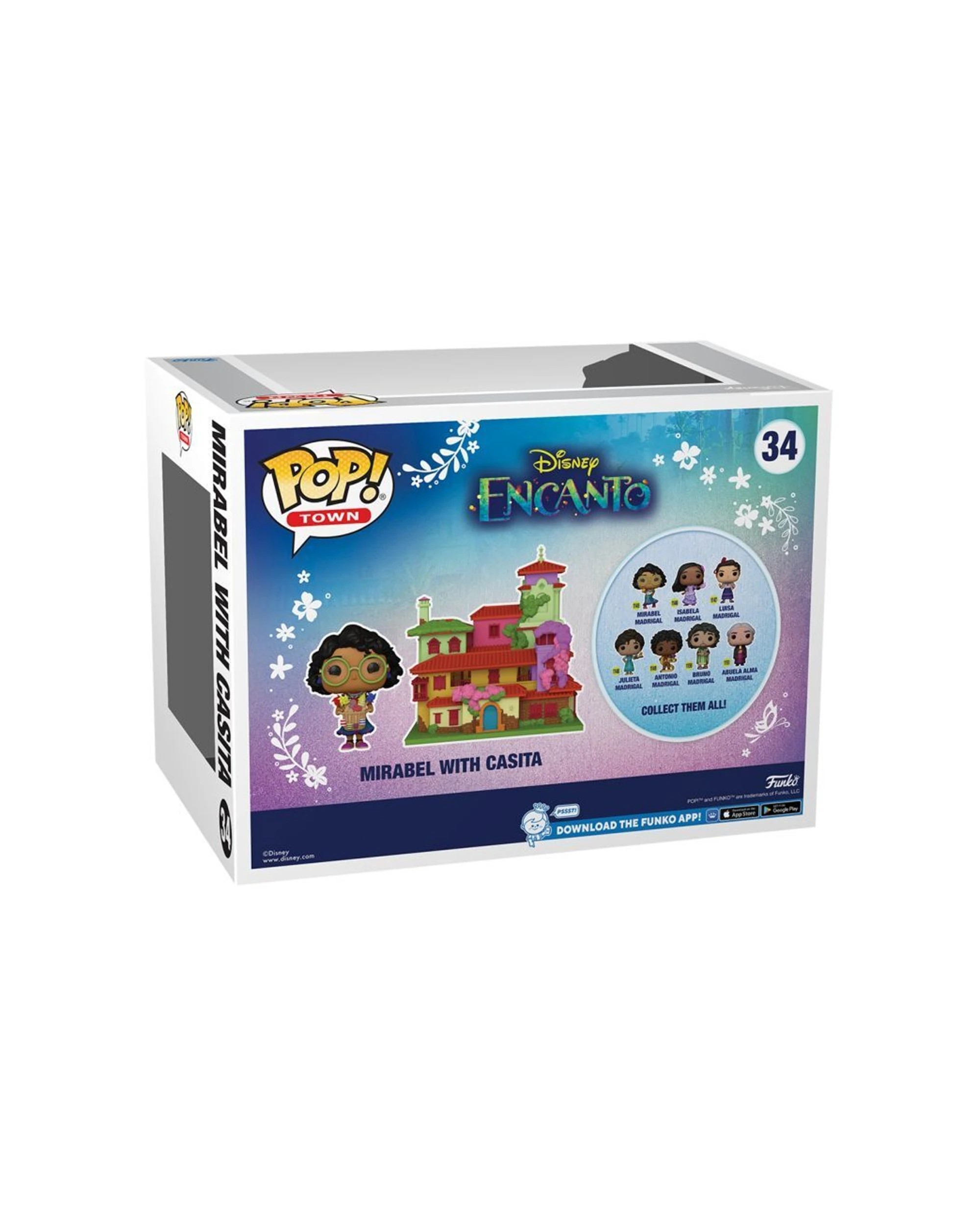 3 Funko Encanto Mirabel With Casita Pop Town Figure Toy - 4W x 6H - Disney
 - multi, 3 of 3