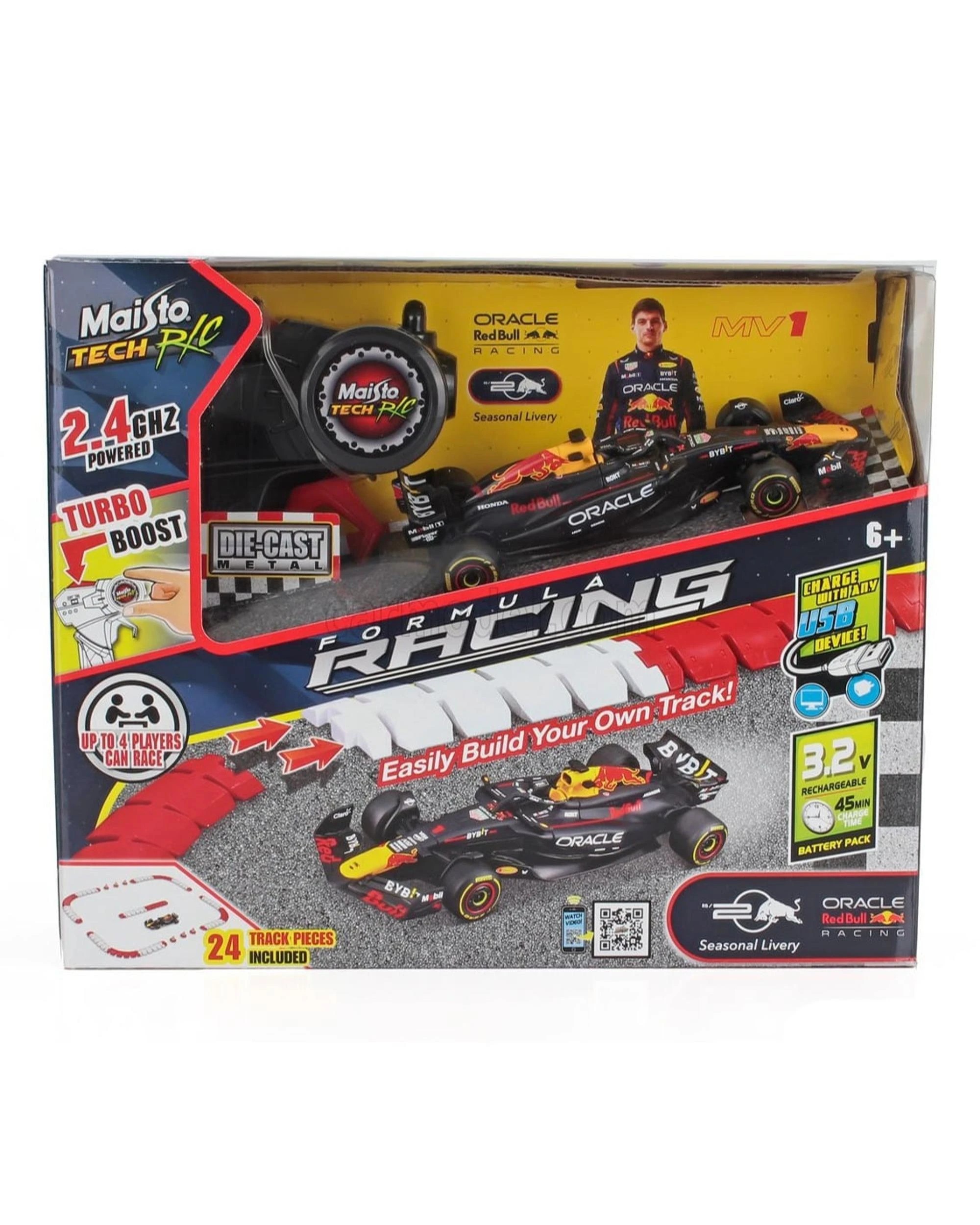 1 Maisto Tech F1 2024 Red Bull Racing RB-20 #1 Max Verstappen 1:42 Scale RC Vehicle, 1 of 1