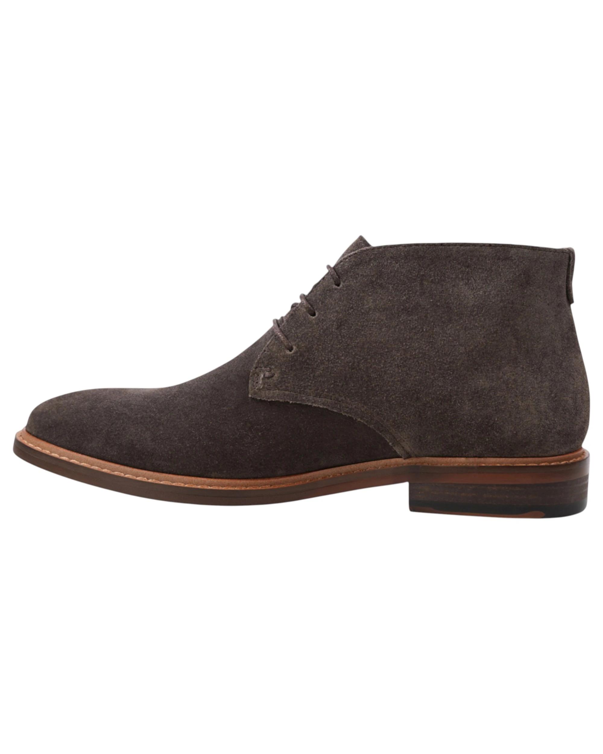 4 Batsanis Mens Maison Lace Up Work Formal Boots GREY, 4 of 4