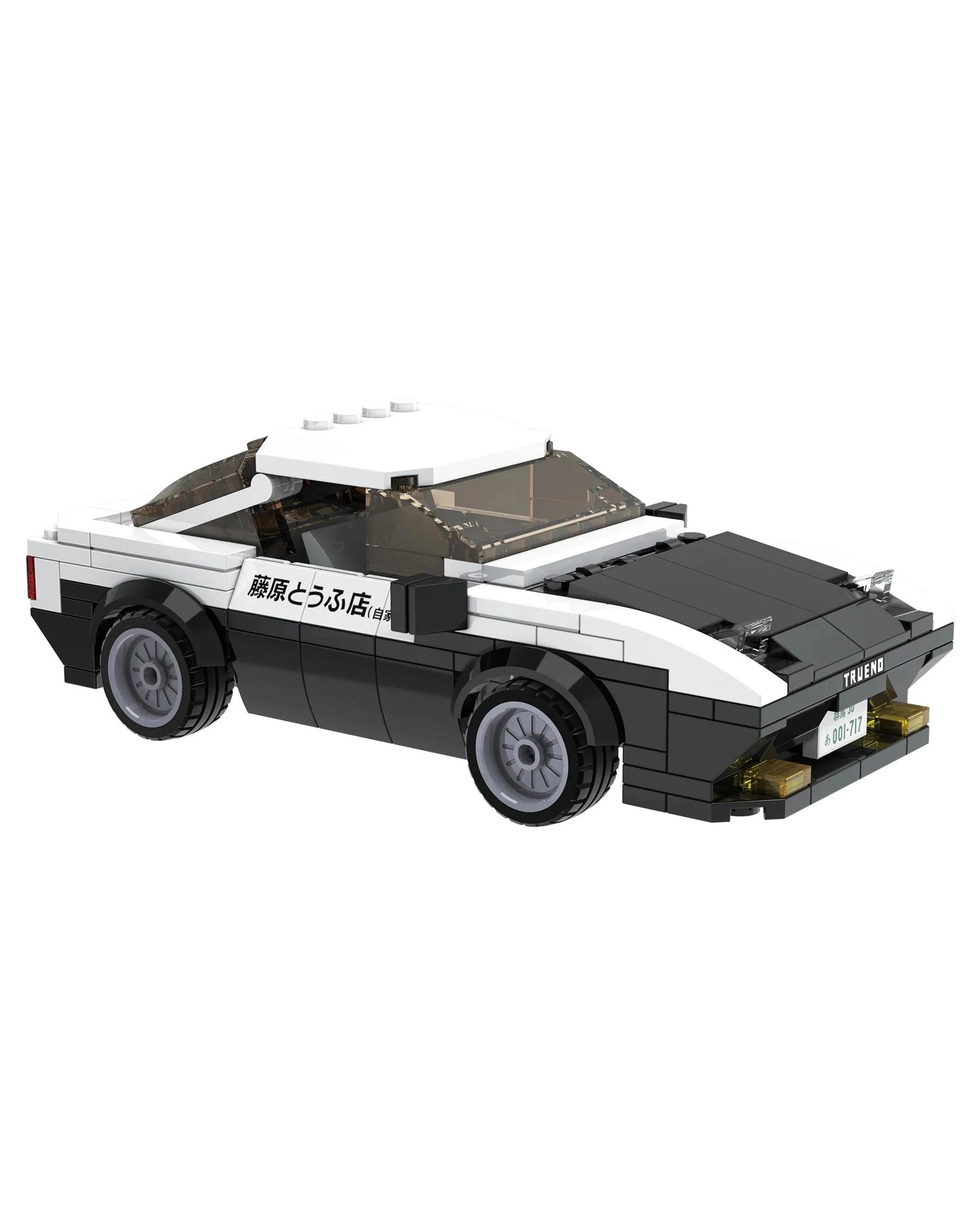 2 CaDa Initial D Takumi Fujiwara Toyota AE86 Trueno 1:24 Scale Building Kit - 280pc, 2 of 4