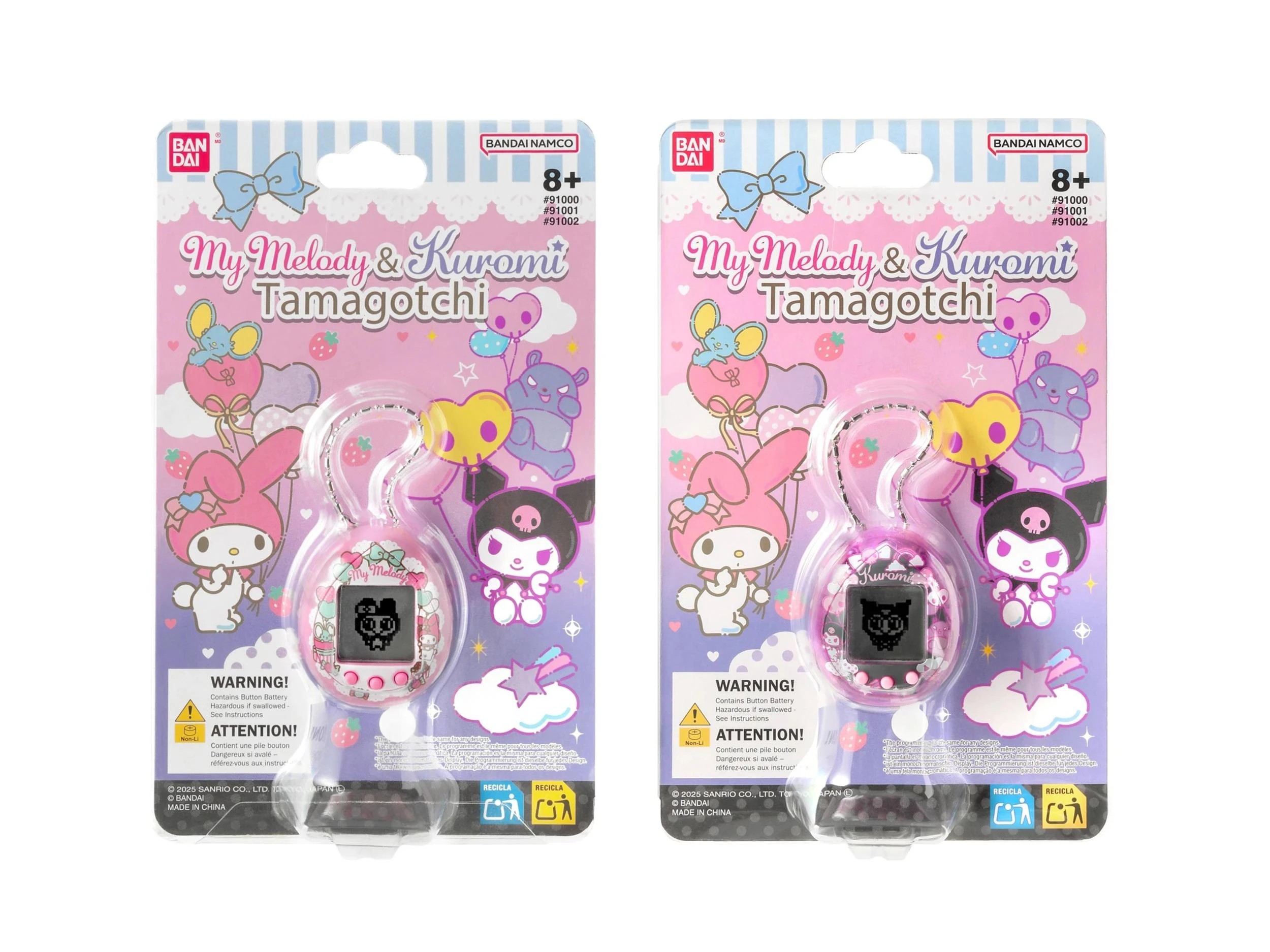 4 Tamagotchi Nano Sanrio: My Melody & Kuromi - Assorted - Multi, 4 of 5