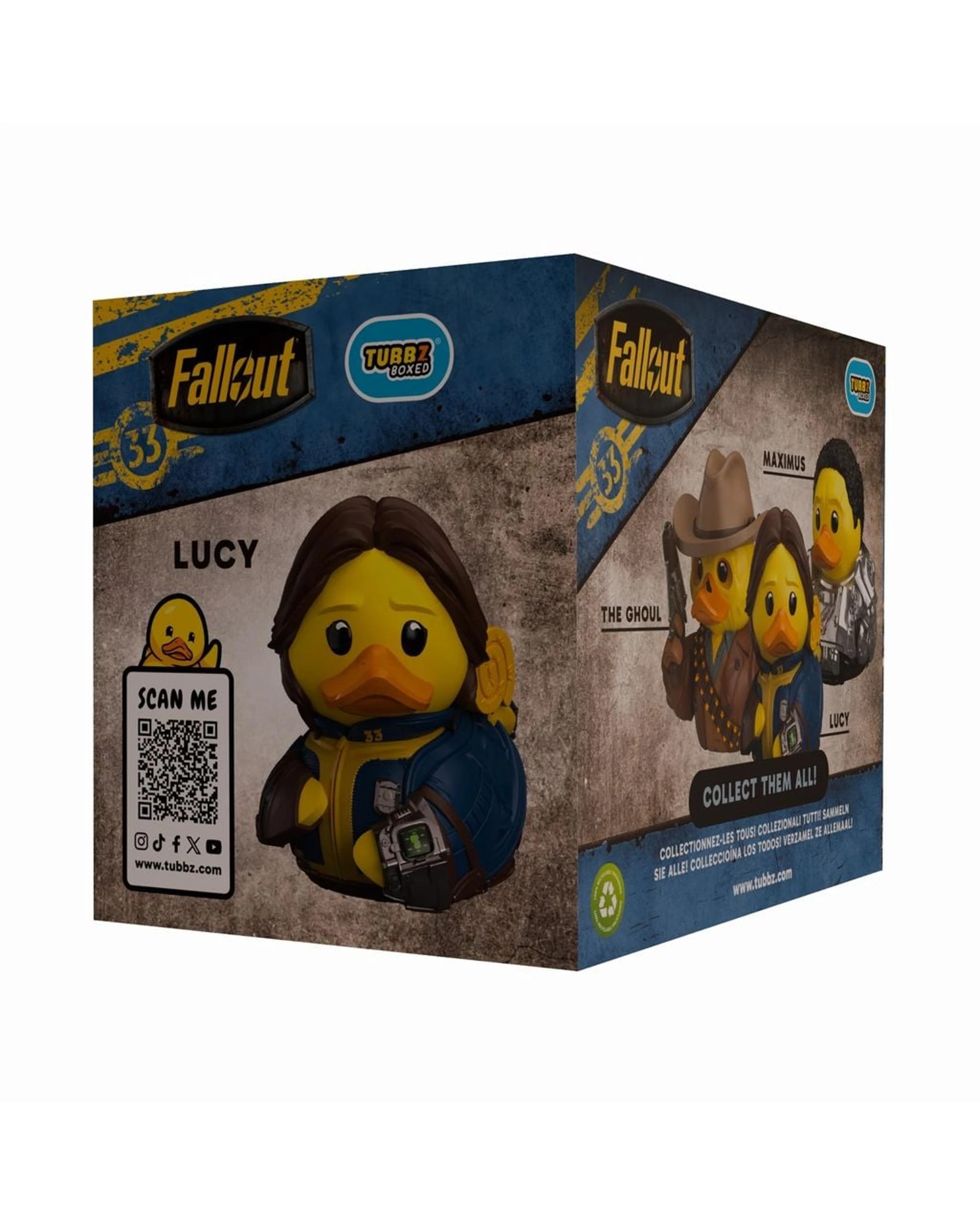6 Tubbz Fallout - TV -  Lucy Maclean Boxed Edition Cosplaying Duck Figure, 6 of 6