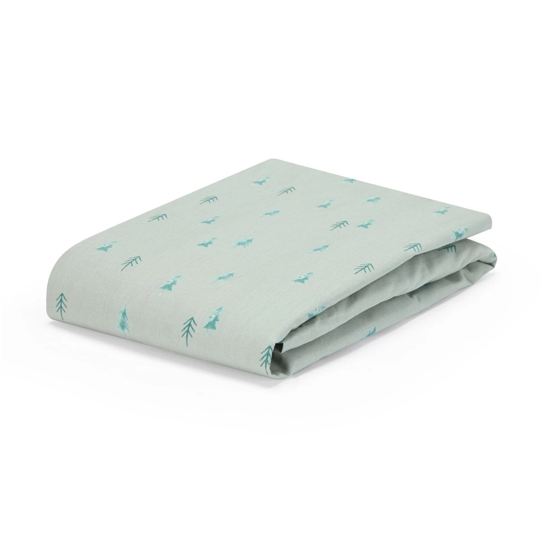 3 2 Pack Organic Cotton Fitted Cot Sheets - Woodland and Spring, 3 of 6