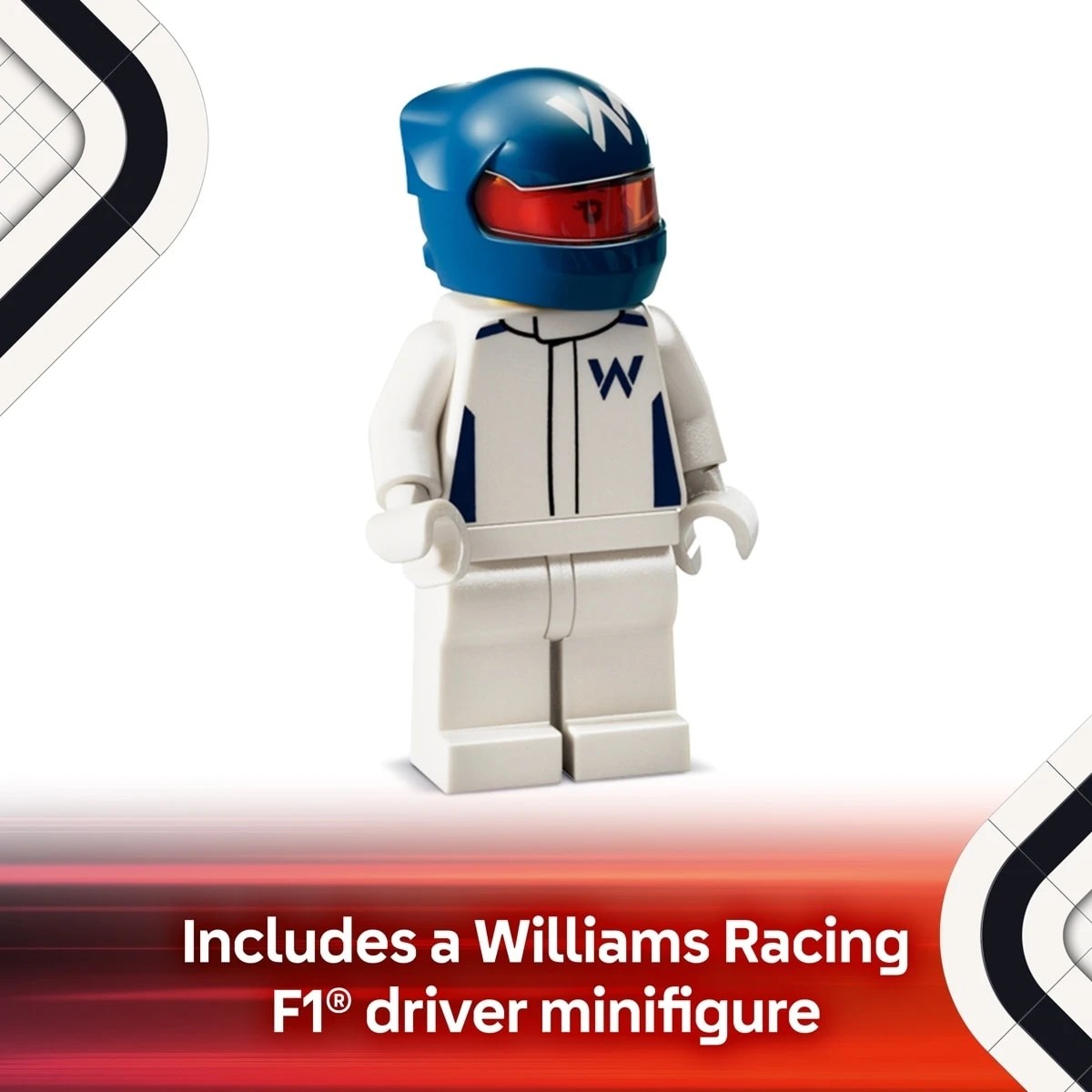 6 LEGO Speed Champions Williams Racing FW46 F1 Race Car 77249, 6 of 11