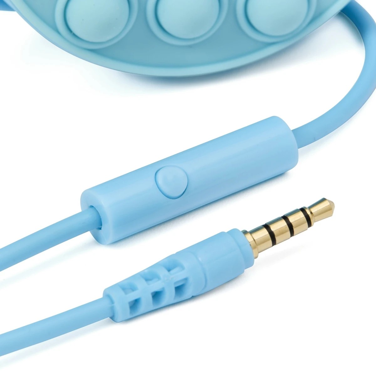 8 Wired Kids Pop-it Headphones - Blue, 8 of 10