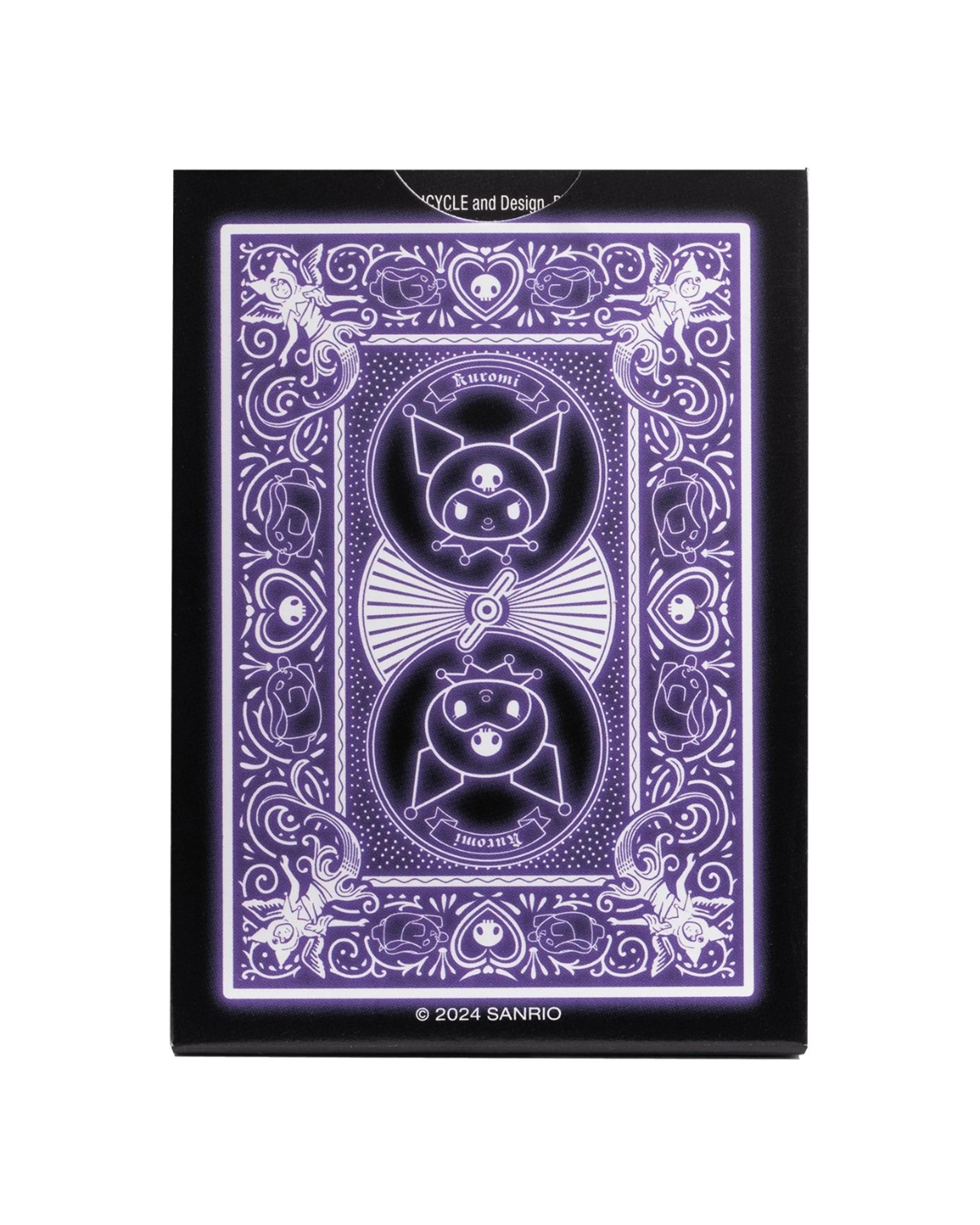 3 Bicycle Kuromi Black and Purple Playing Cards - Multi, 3 of 4