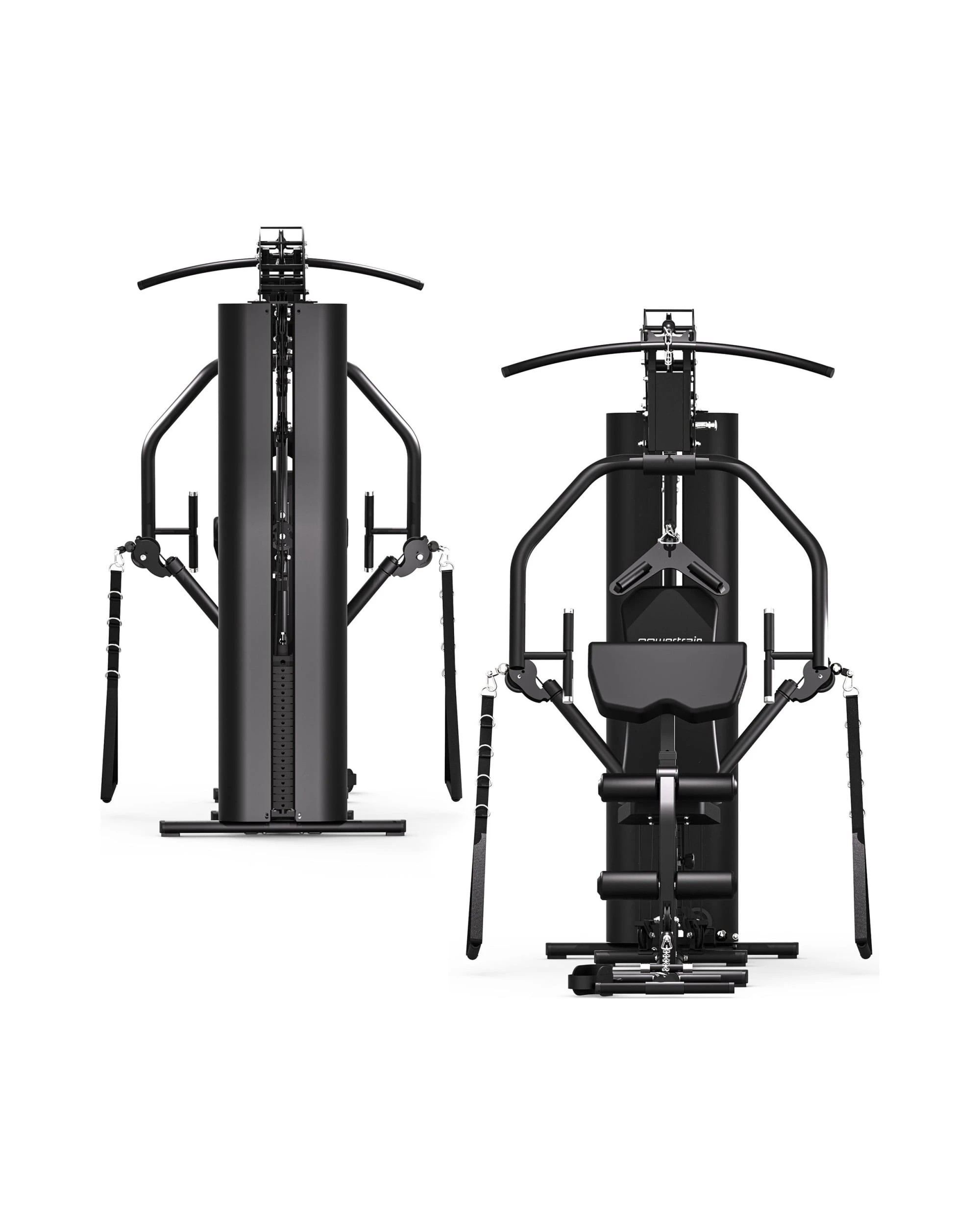 4 Powertrain Home Multi Gym 560 Full Body Training with 90kg Weight Stack Home Gym - Black, 4 of 10