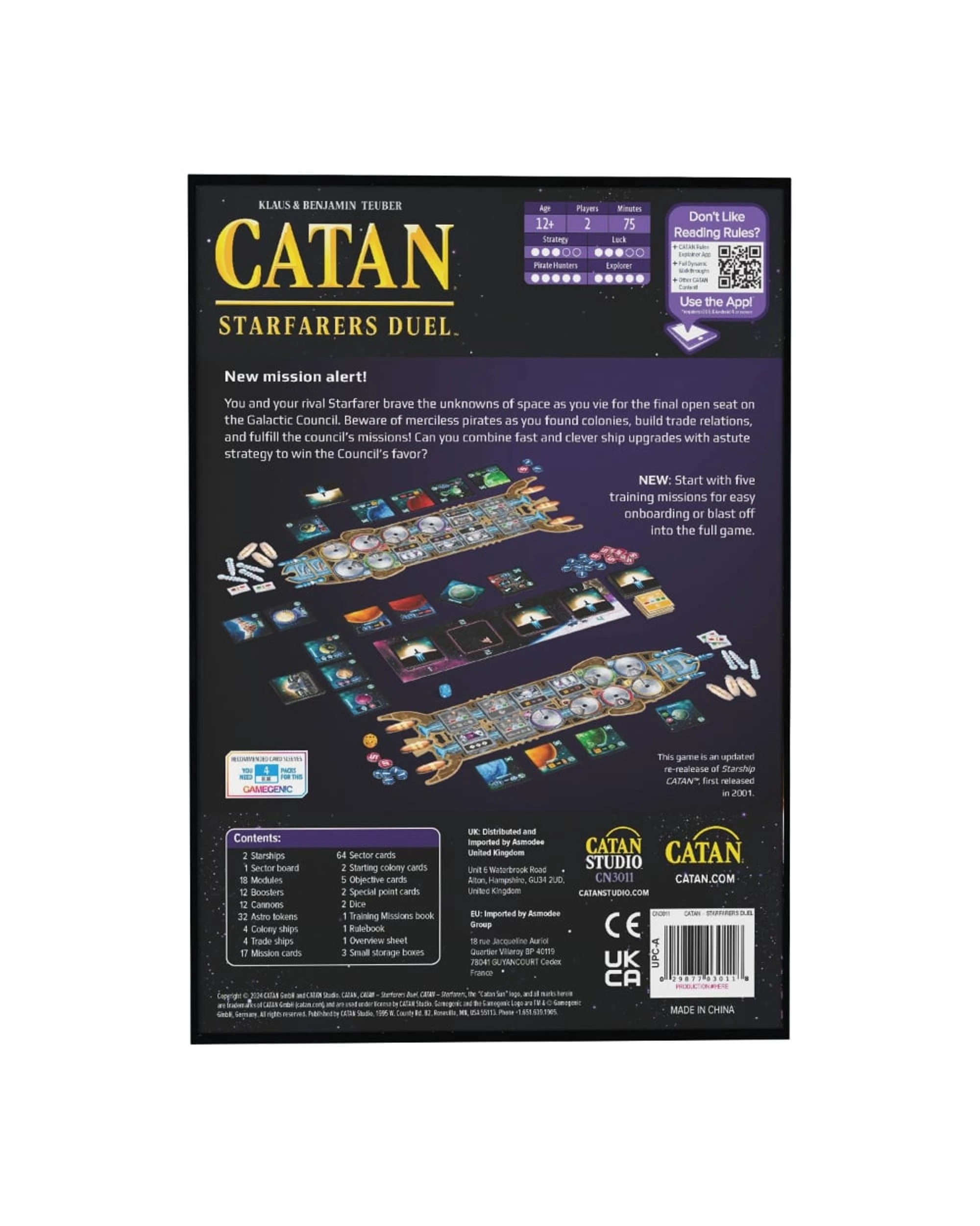 3 Catan Starfarers Duel Board Game, 3 of 3