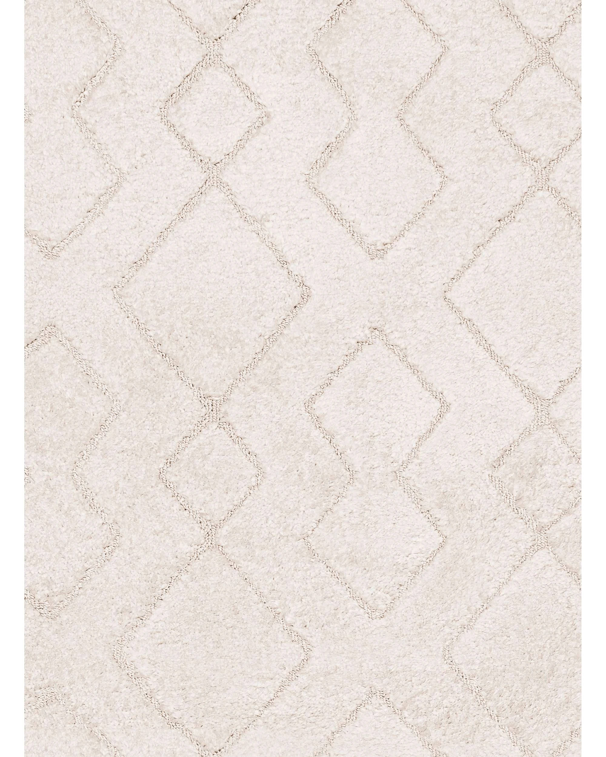 7 Loopsie Albo Diamond Rug-330cm x 240cm - White, 7 of 9