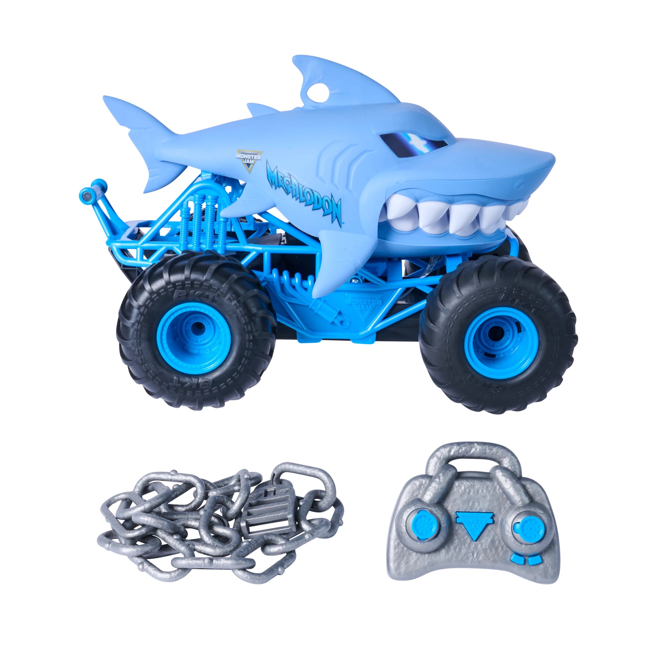 7 Monster Jam Chomping Megalodon RC Truck, 7 of 10