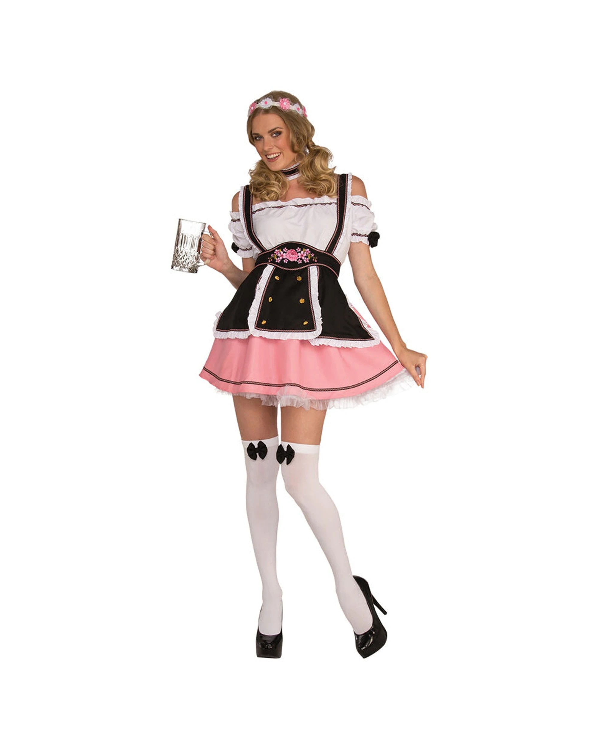 1 Rubies Fraulein Adults Womens Dress Up Costume Size M - Multi, 1 of 3