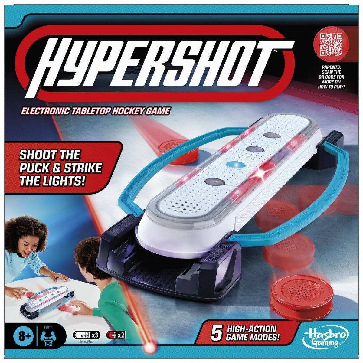 1 Hypershot Electronic Tabletop Hockey Game, 1 of 4