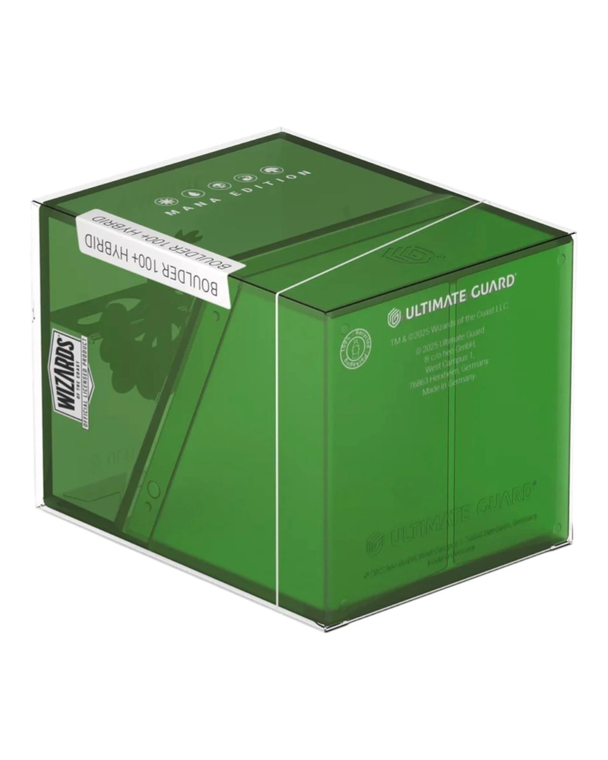 9 Ultimate Guard Boulder 100+ Hybrid Magic the Gathering Mana Edition Forest Deck Case - Green, 9 of 9