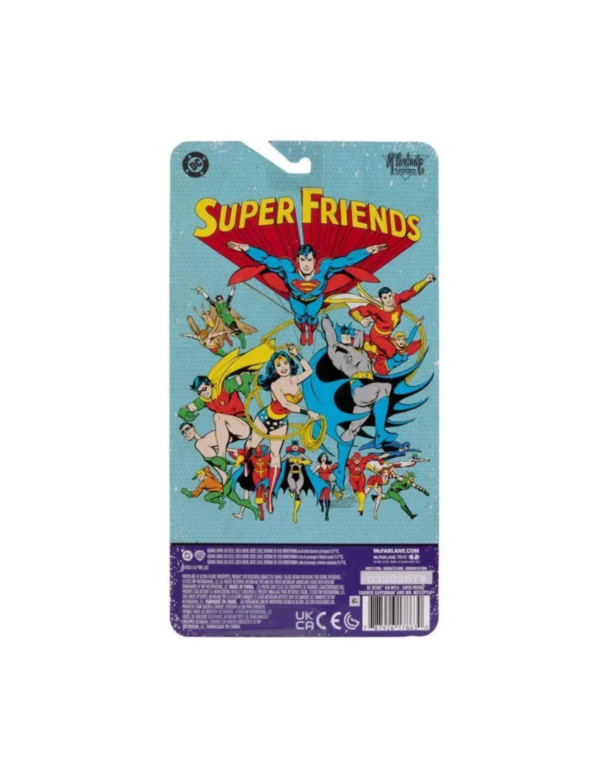 9 DC Comics Retro Super Friends Farmer Superman and Mr Mxyzptlk 6 inch Action Figure, 9 of 9