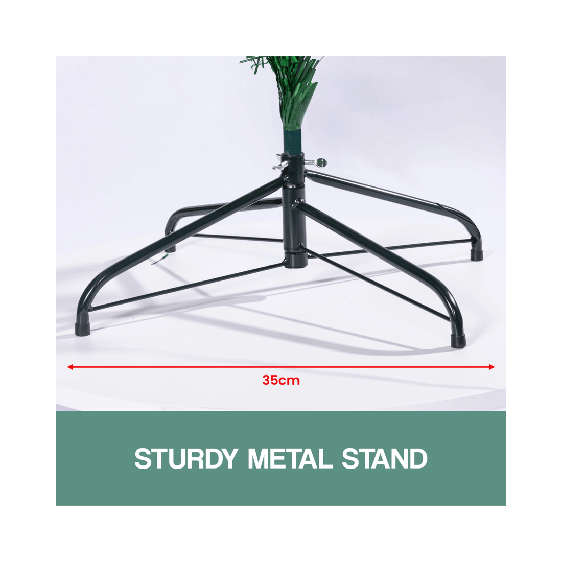 10 Christabelle 1.5m Enchanted Pre Lit Fibre Optic Christmas Tree Stars, 10 of 10