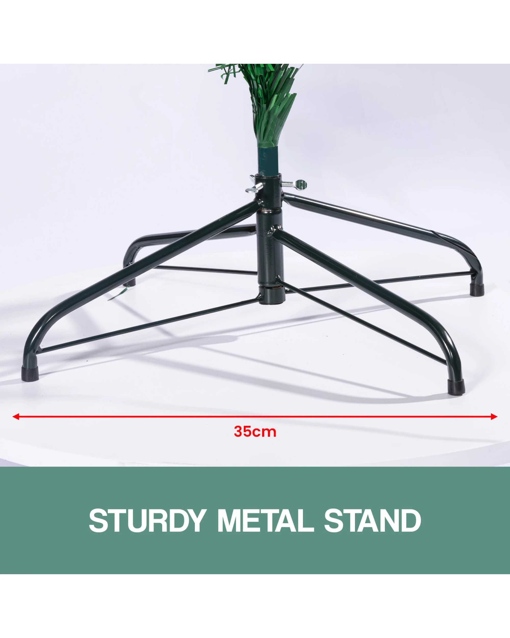 10 Christabelle 1.5m Enchanted Pre Lit Fibre Optic Christmas Tree Stars, 10 of 10