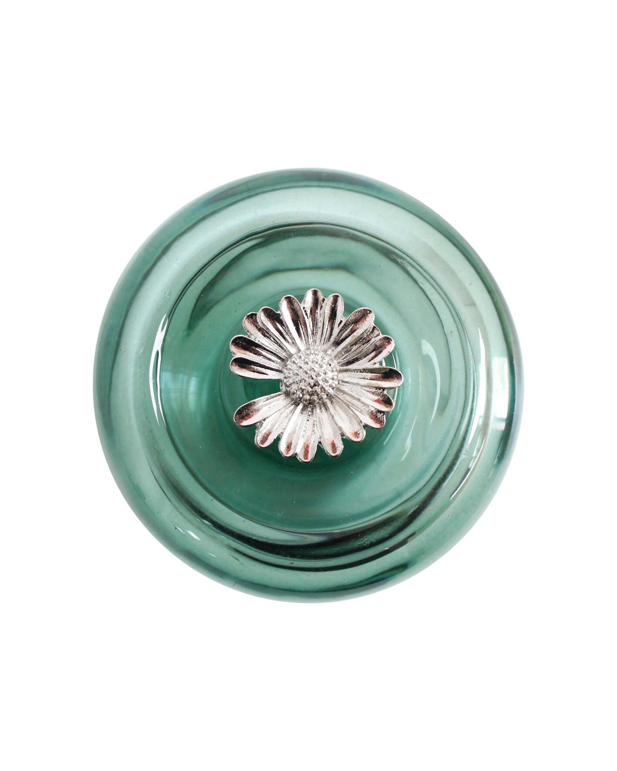 2 LVD Glass Trinket Box Storage Decor Round 9.5cm Wilde Jungle - Clear, 2 of 2
