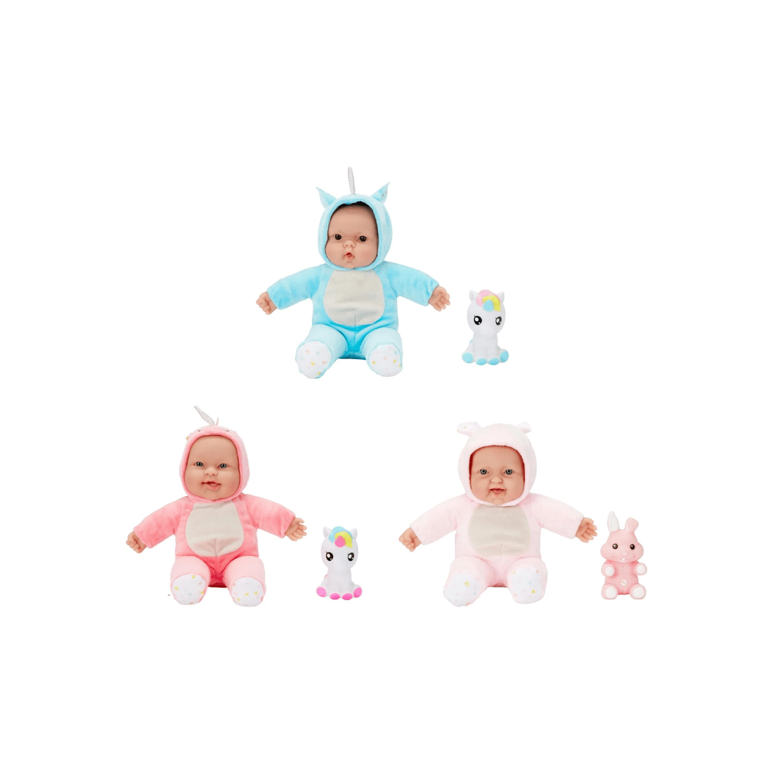 3 Lots to Cuddle Babies - Assorted - Clear, 3 of 9