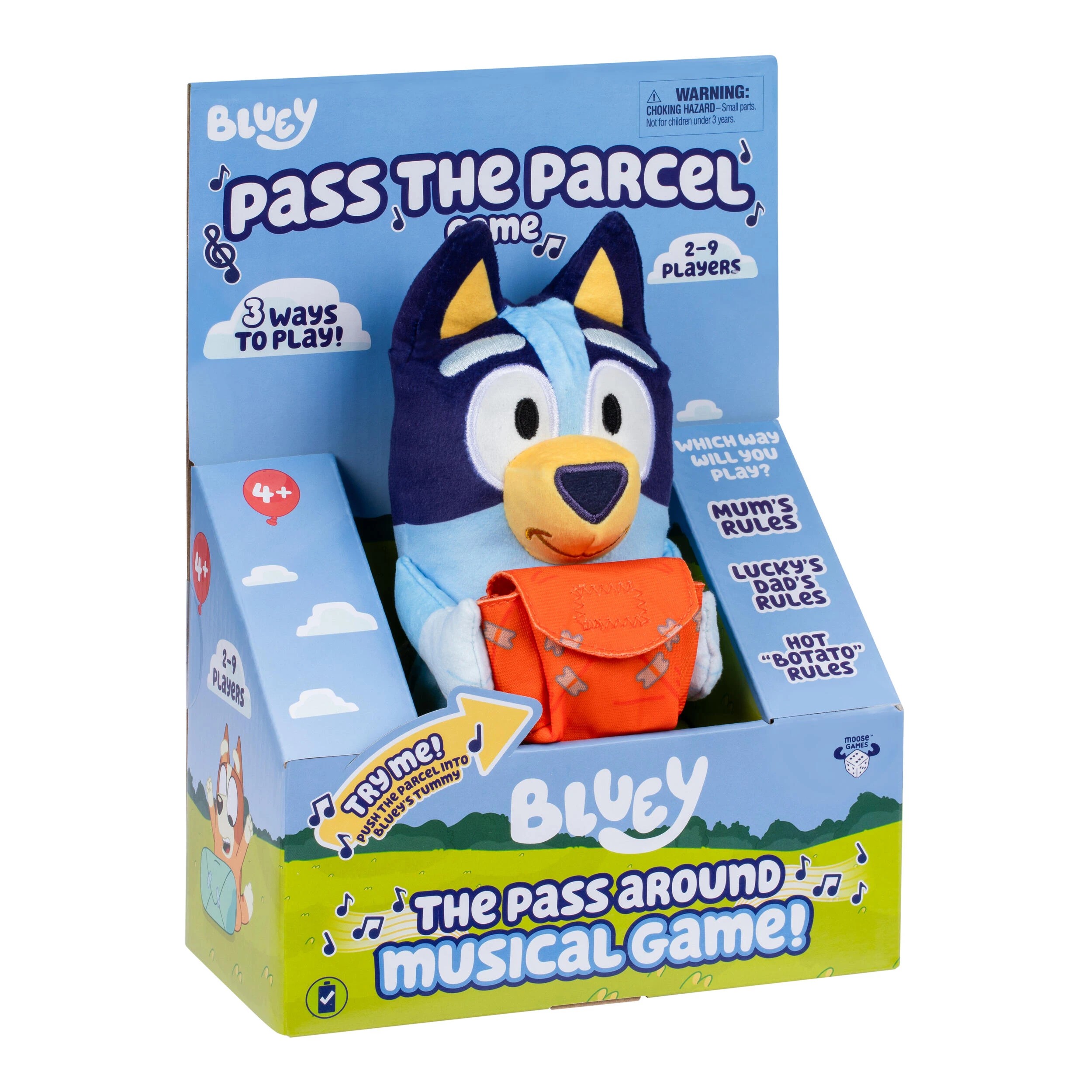2 Bluey Pass The Parcel Game, 2 of 8